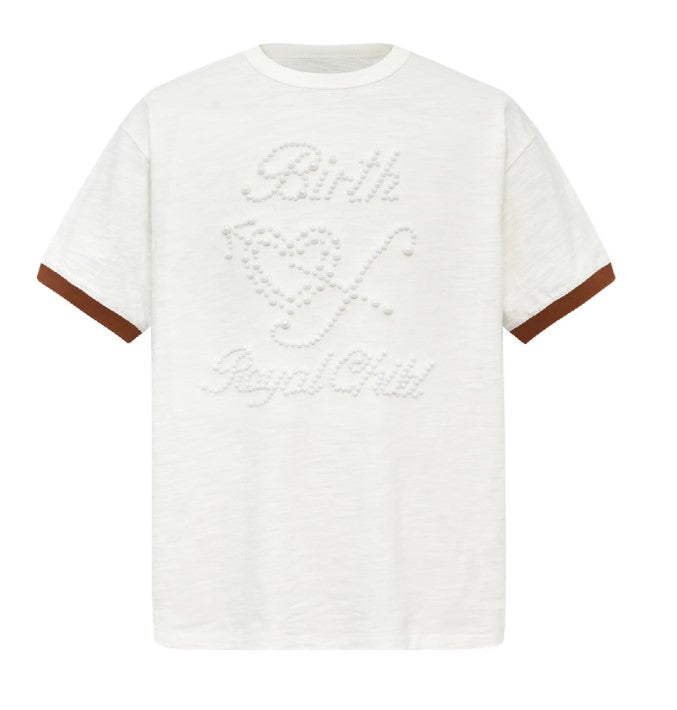 Birth Of A Royal Child Tee White Pearl