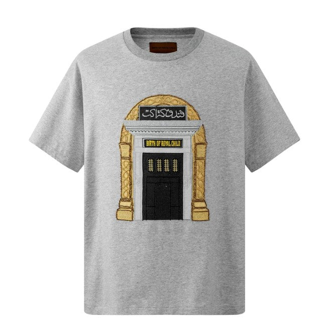 Birth Of Royal Child Aswan Hotel Tee Grey