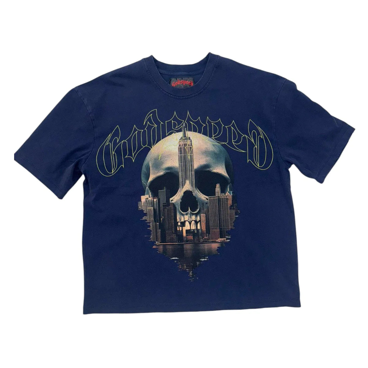 Godspeed Tee Navy Skyline New (S-XL)