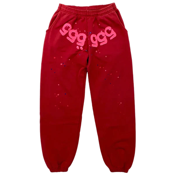Sp5der Sweats Red