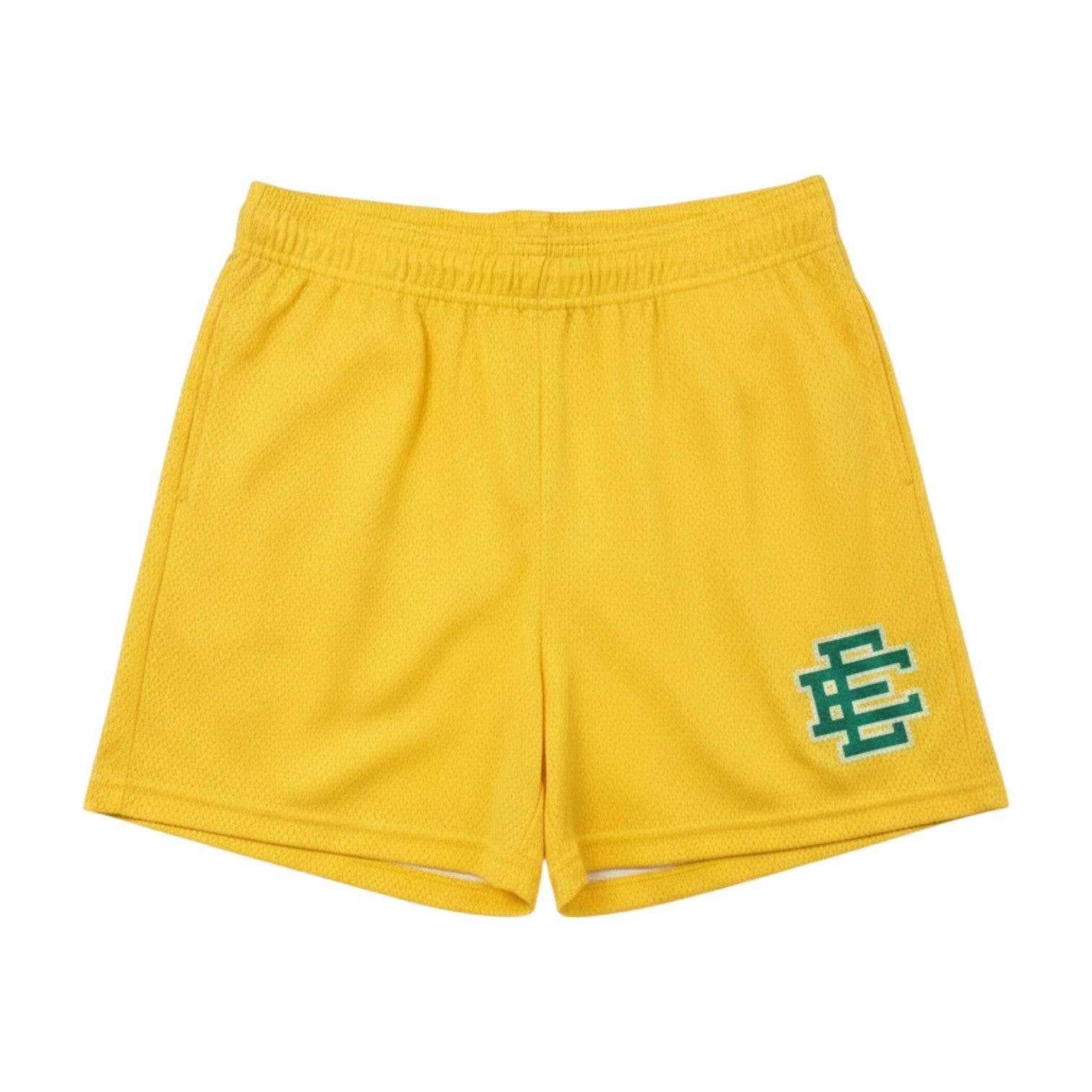 Eric Emanuel 'Basic' Yellow & Green Shorts