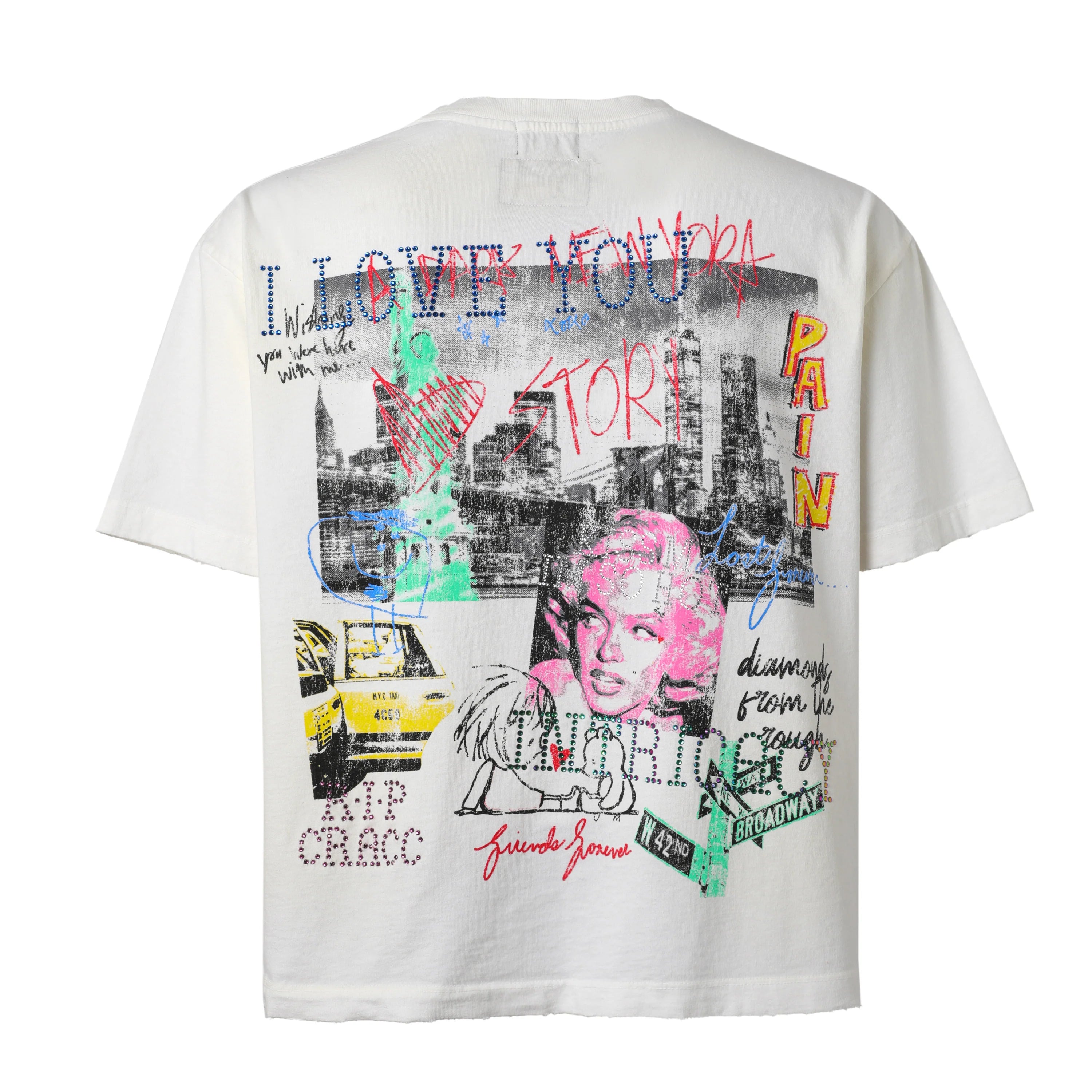 Lost Intricacy 'Noahs Ark' White Tee