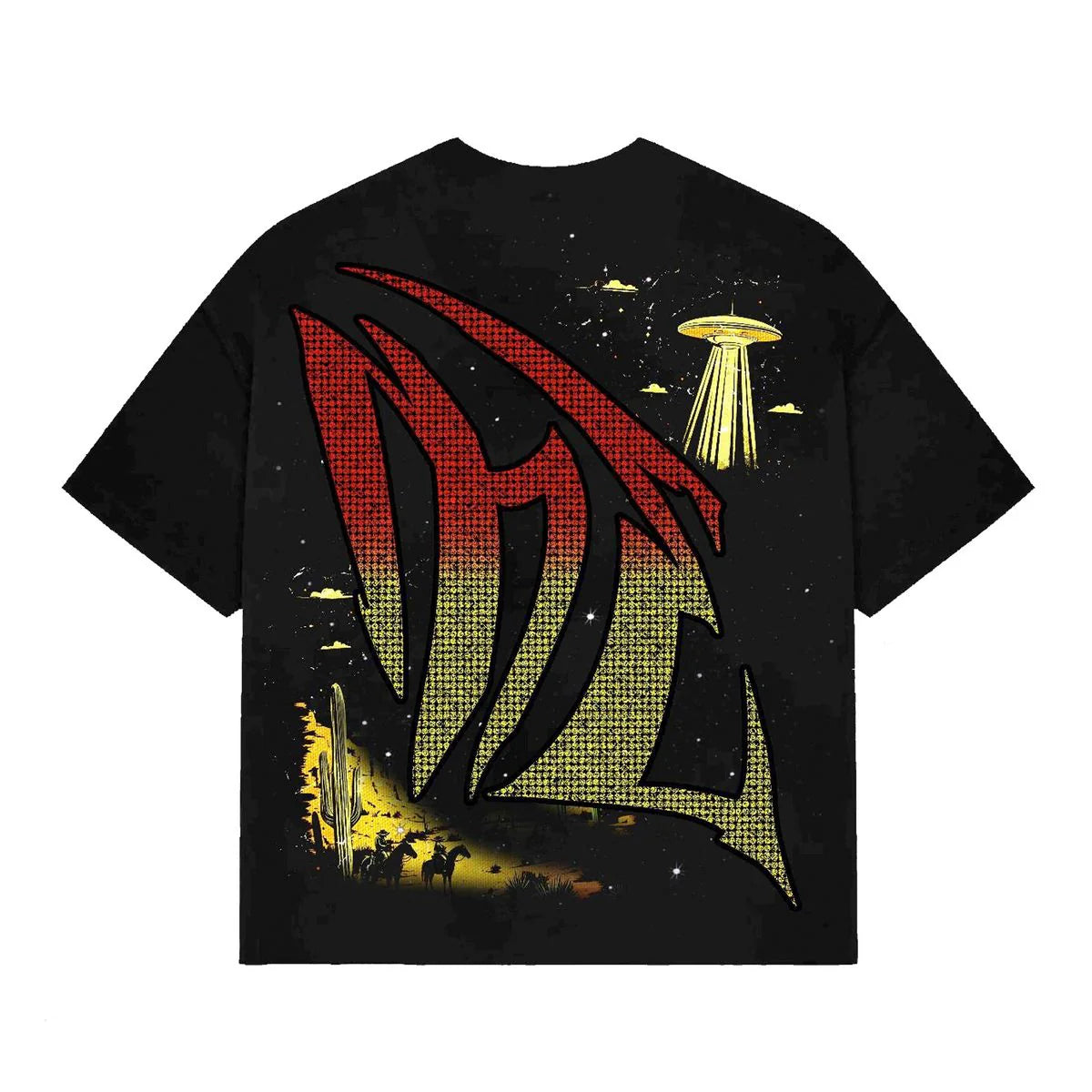 Mixed Emotions "Ranger" Rhinestone Black Tee