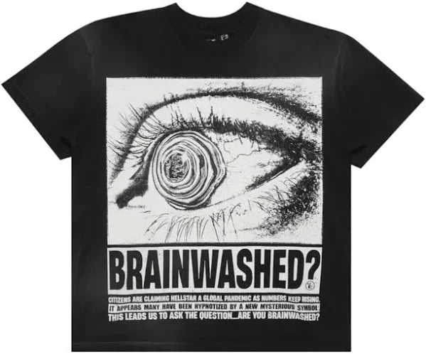 Hellstar "Brainwashed" Black Tee