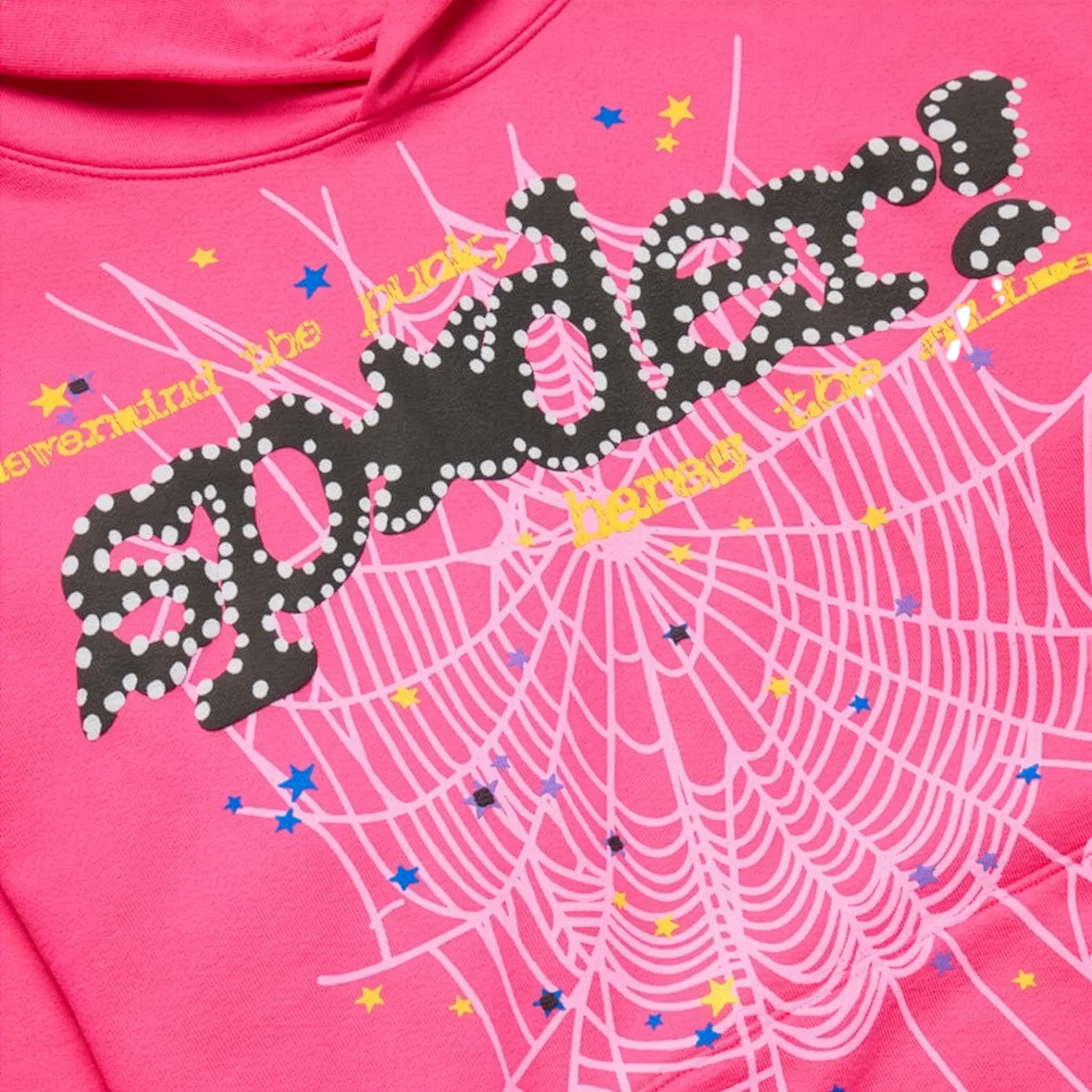 Sp5der 'PUNK V2' Hot Pink Hoodie