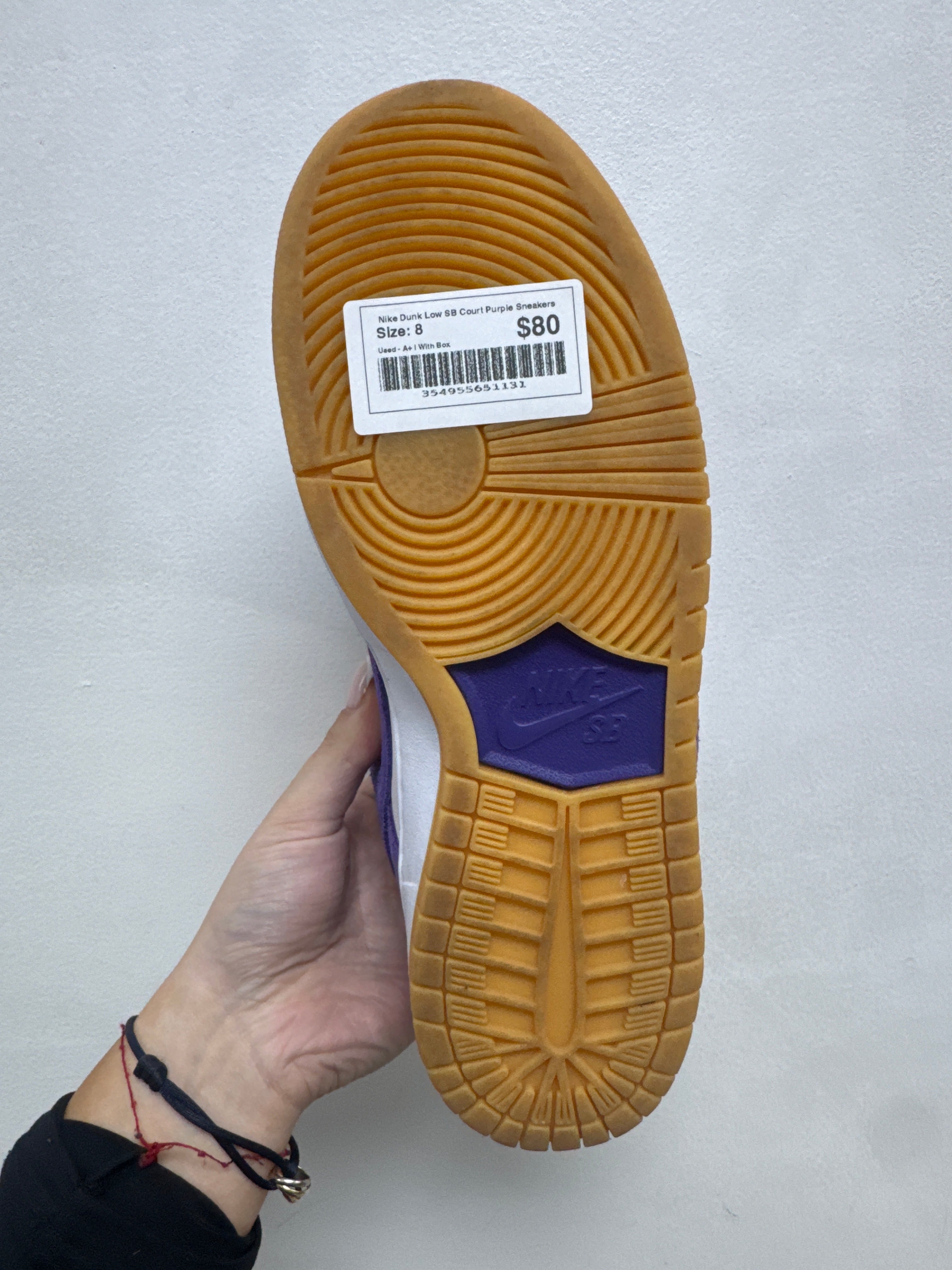 Nike Dunk Low SB Court Purple Sneakers