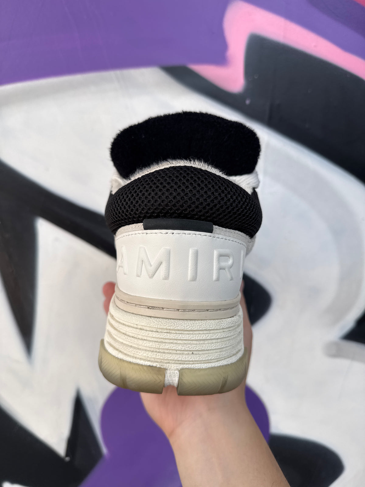 Amiri White Black MA-1 Sneakers