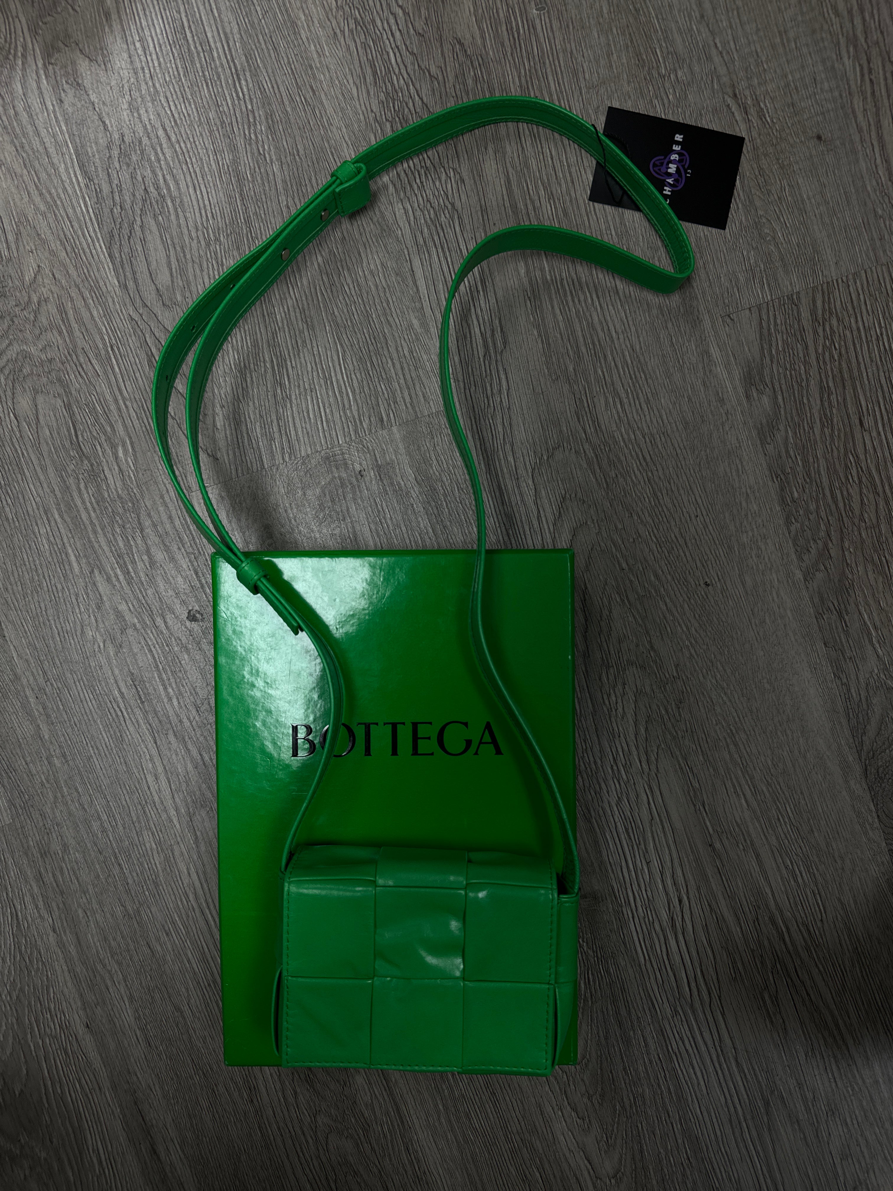 Bottega Green Mini Bag New OS  With Box