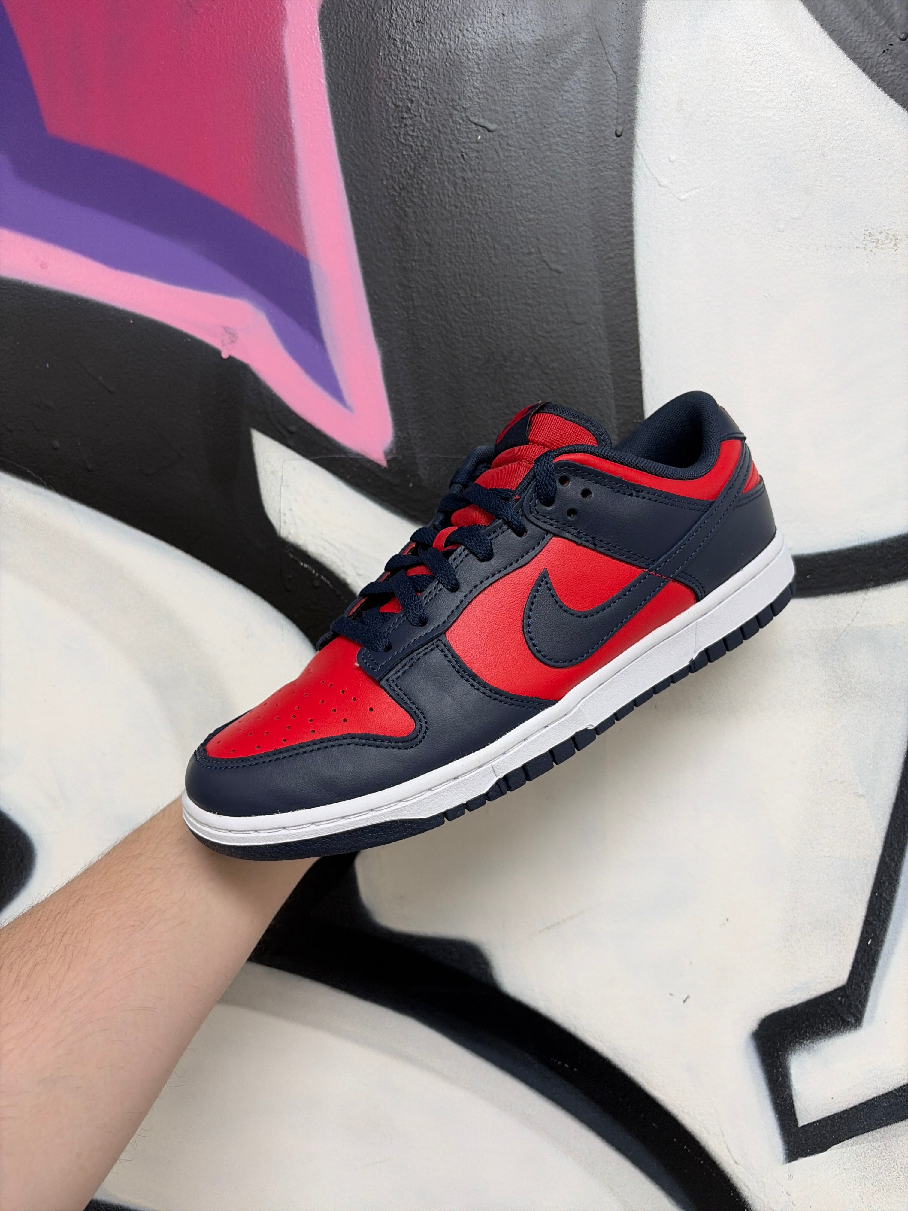 Nike University Red Obsidian Sneakers