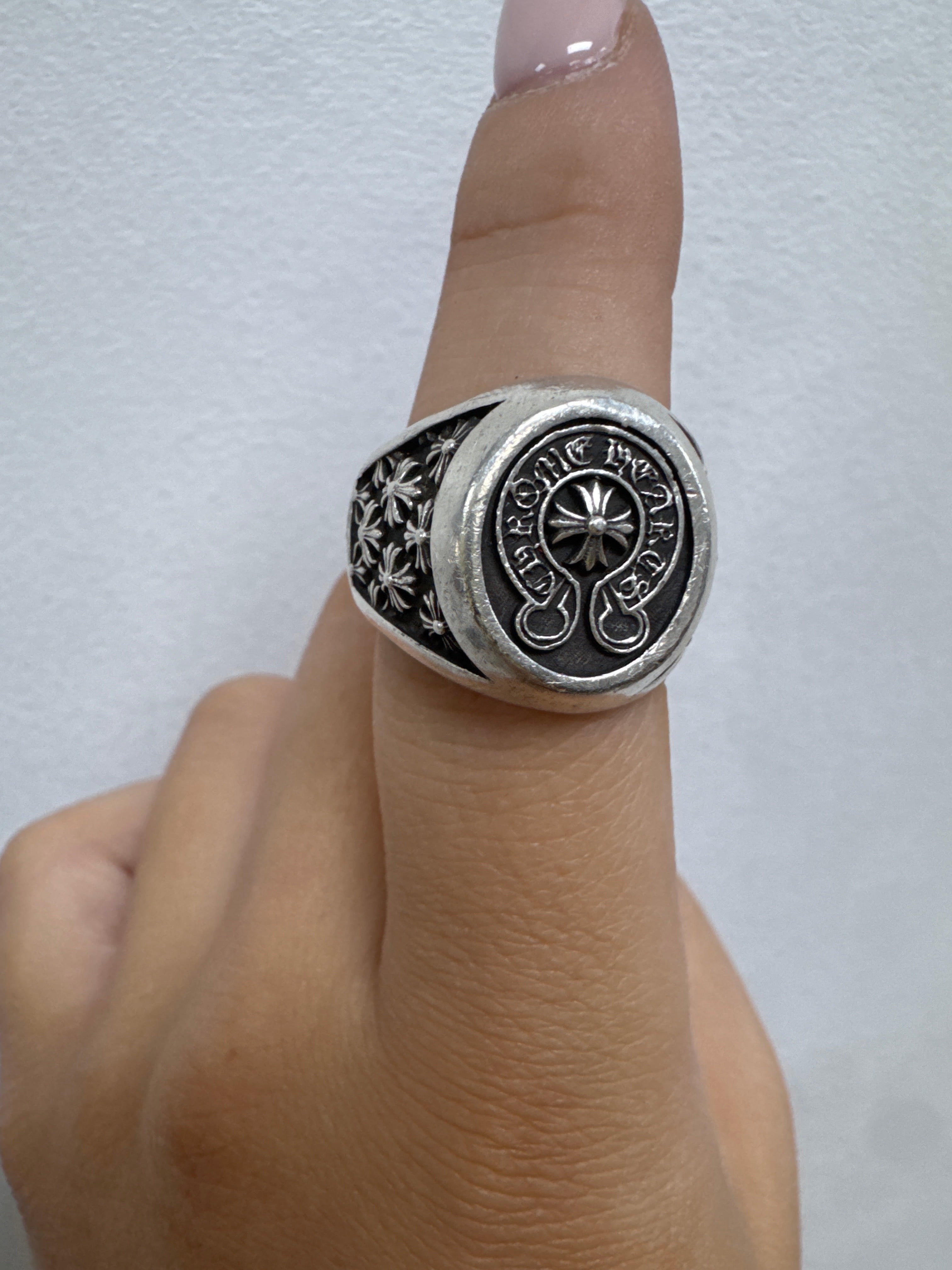 Chrome Hearts Silver Championship (7.5) Ring