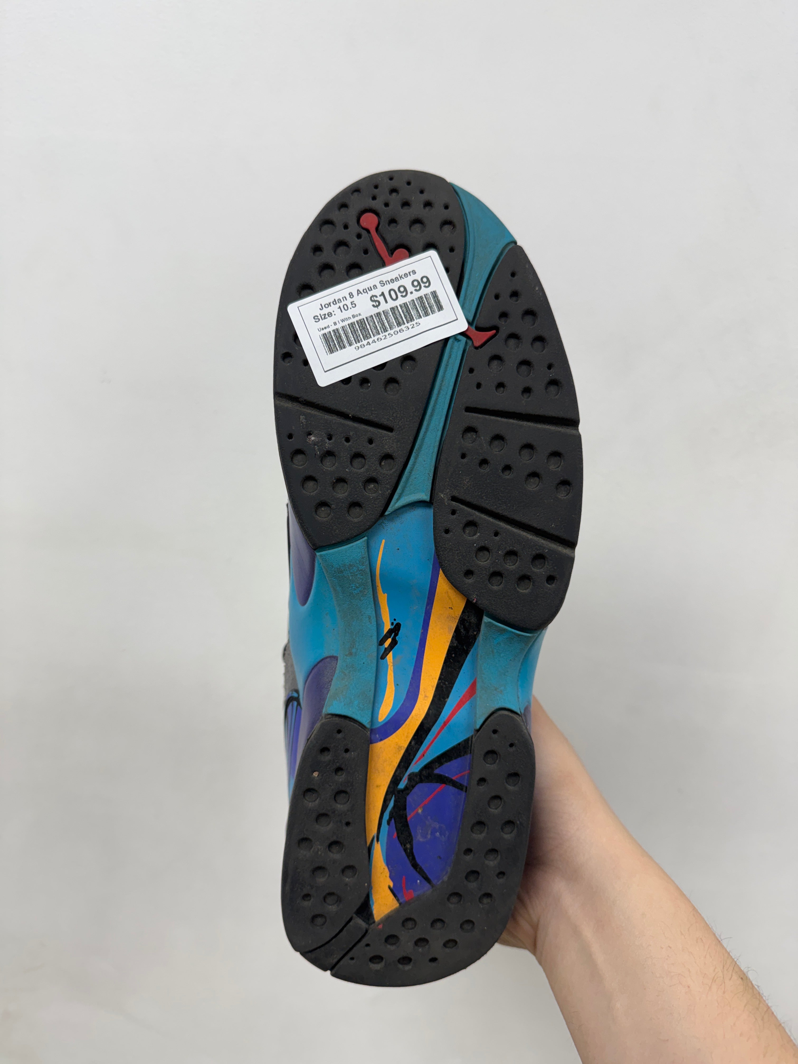 Jordan 8 Aqua Sneakers