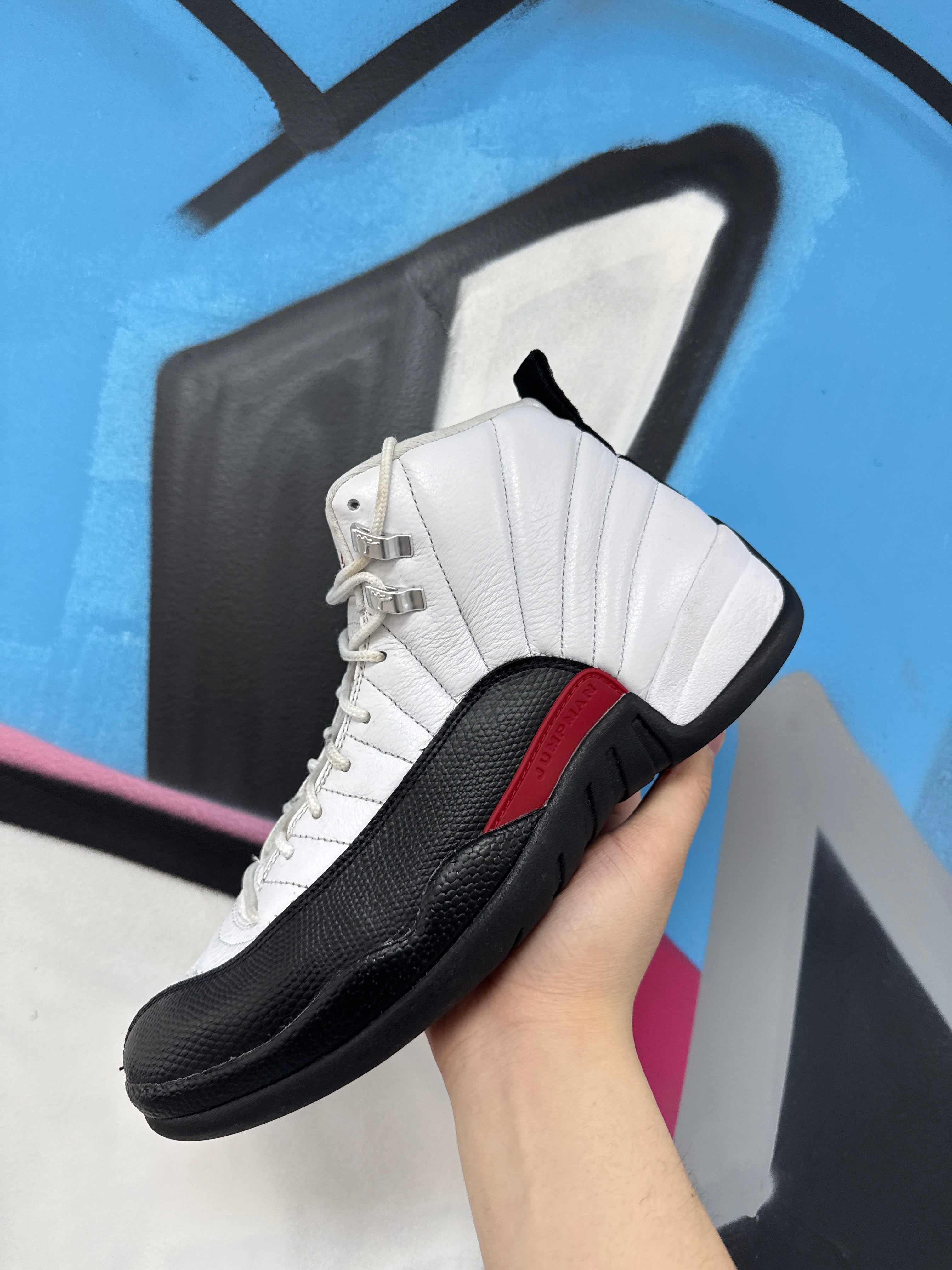 Jordan 12 Taxi Flip Sneakers