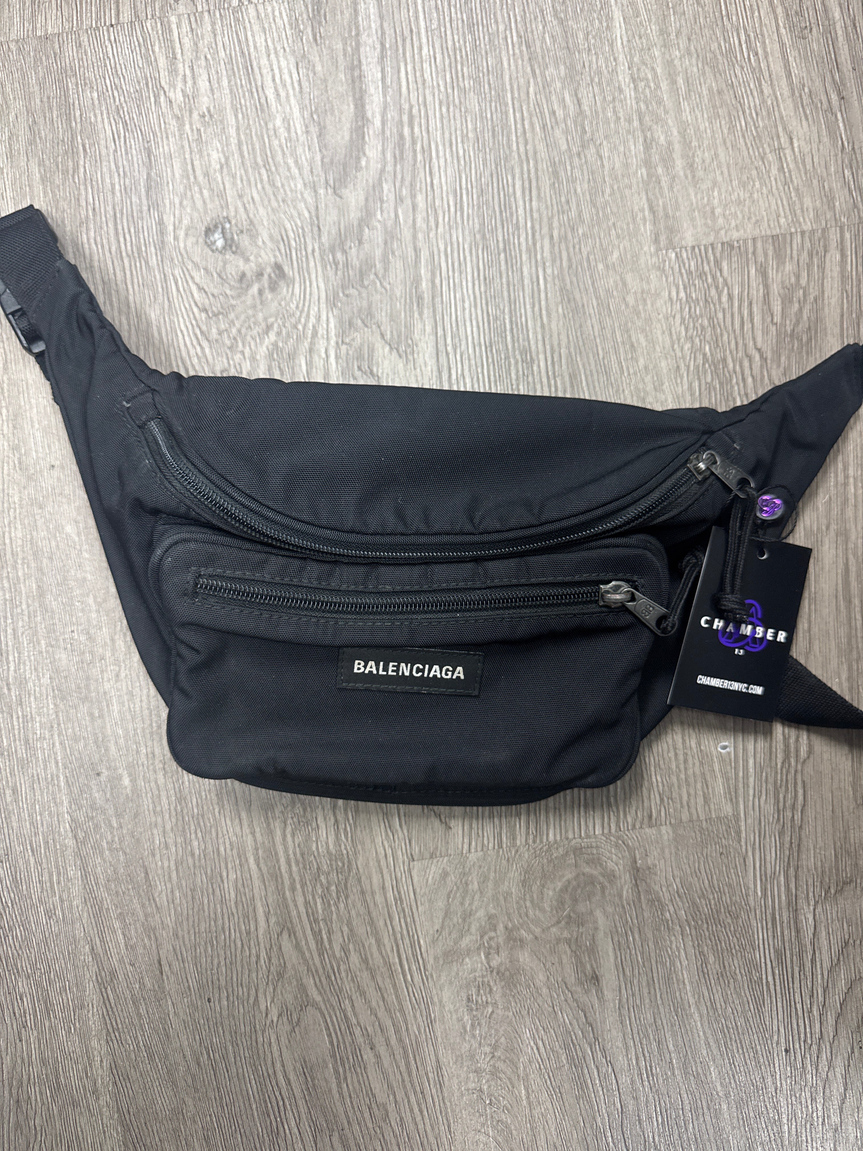 Balenciaga Black Waist Bag