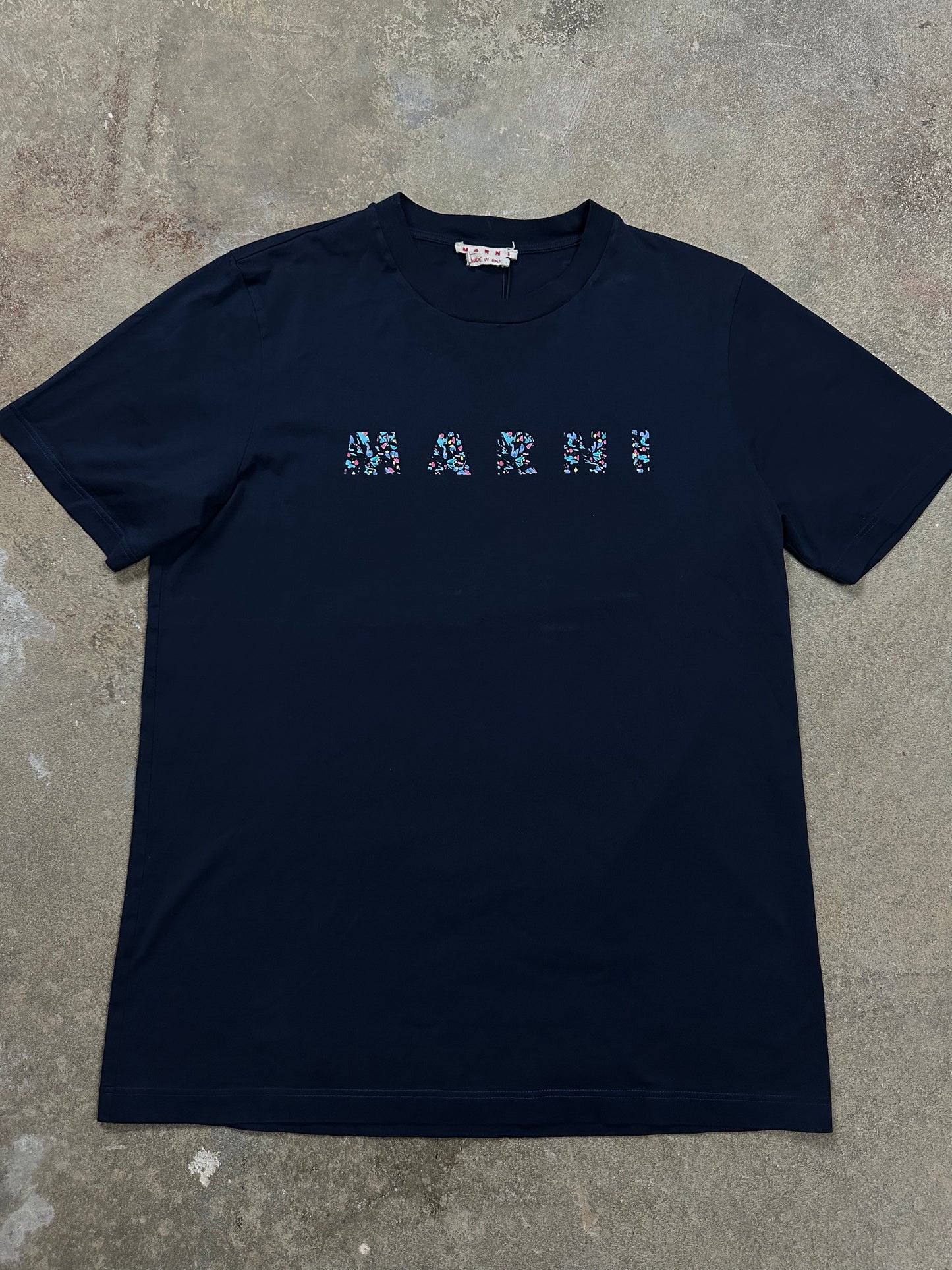 Marni Navy Tee Used 52 (XL)