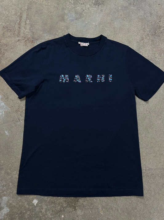 Marni Navy Tee Used 52 (XL)