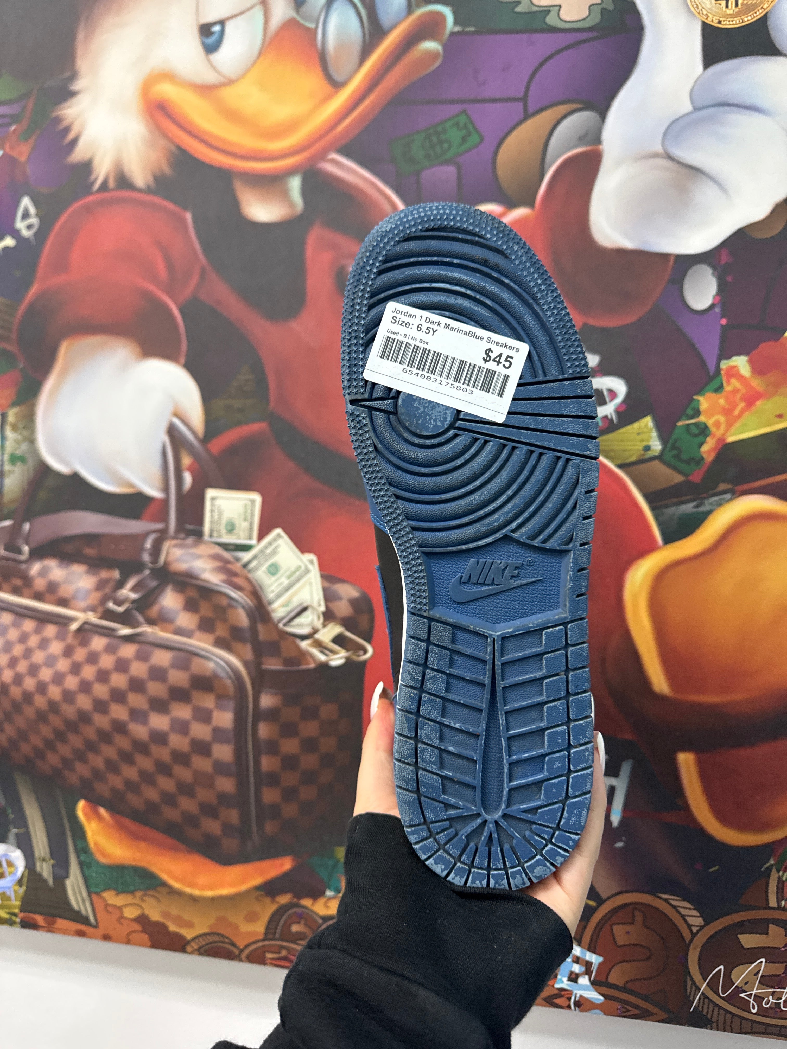 Jordan 1 Dark MarinaBlue Sneakers