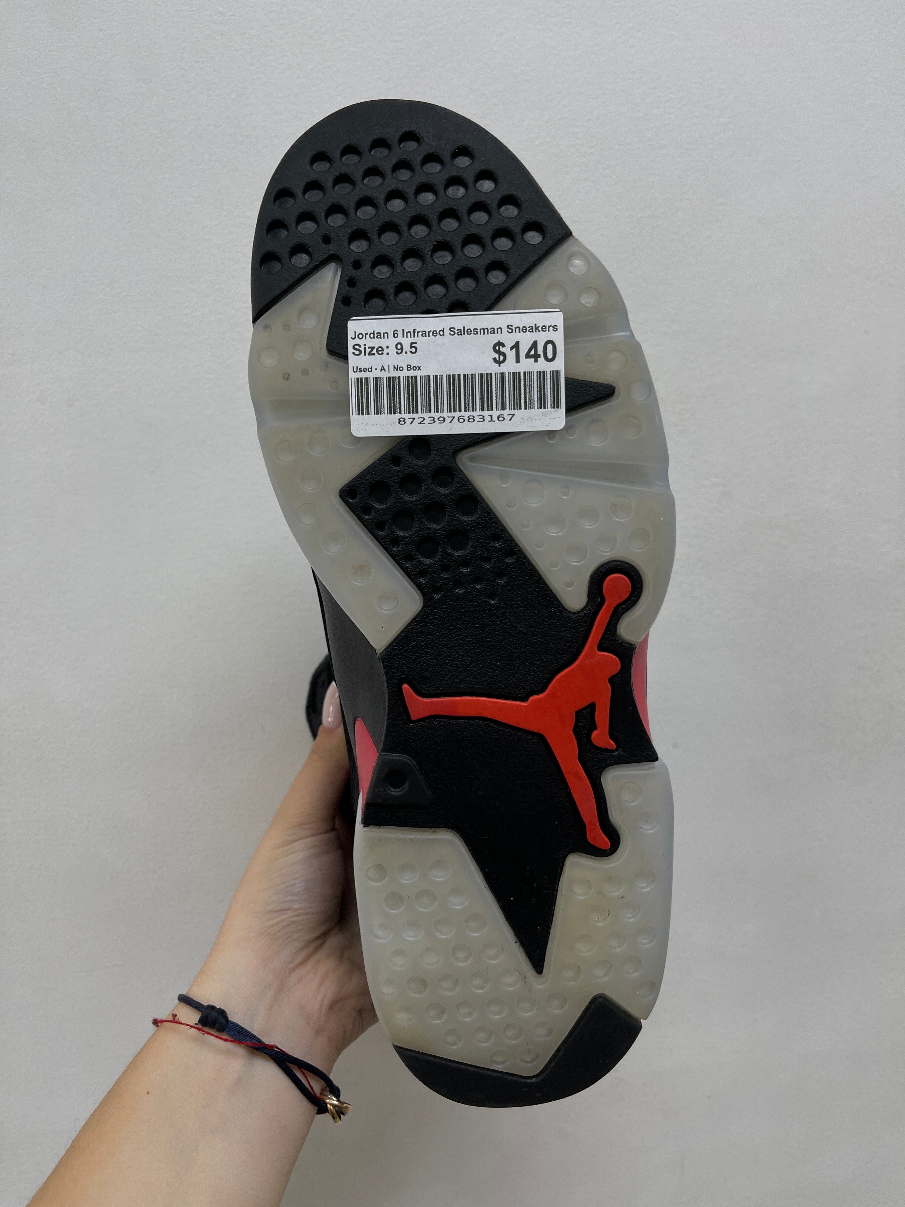 Jordan 6 Infrared Salesman Sneakers