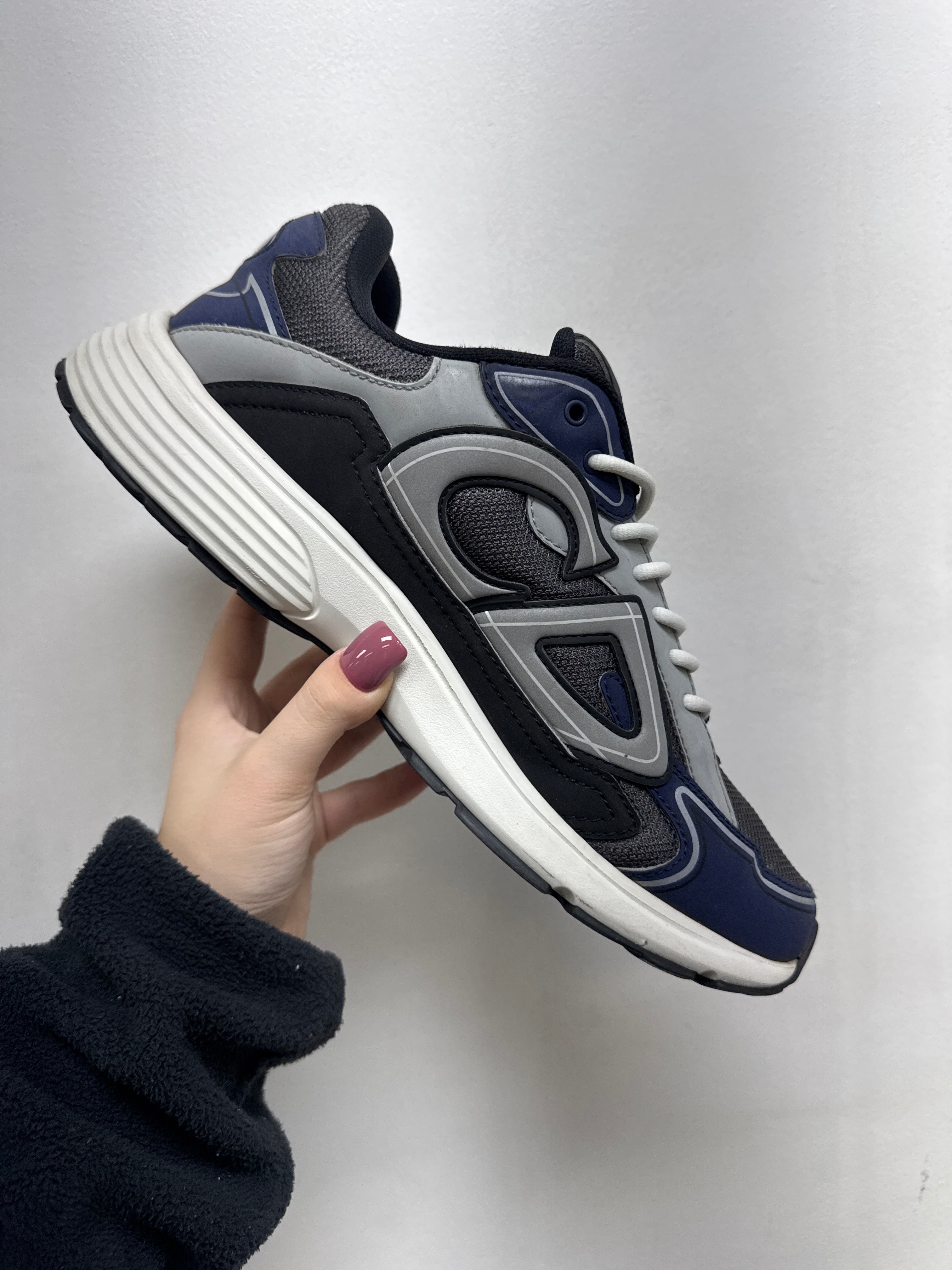 Dior B30 Navy Black Sneakers