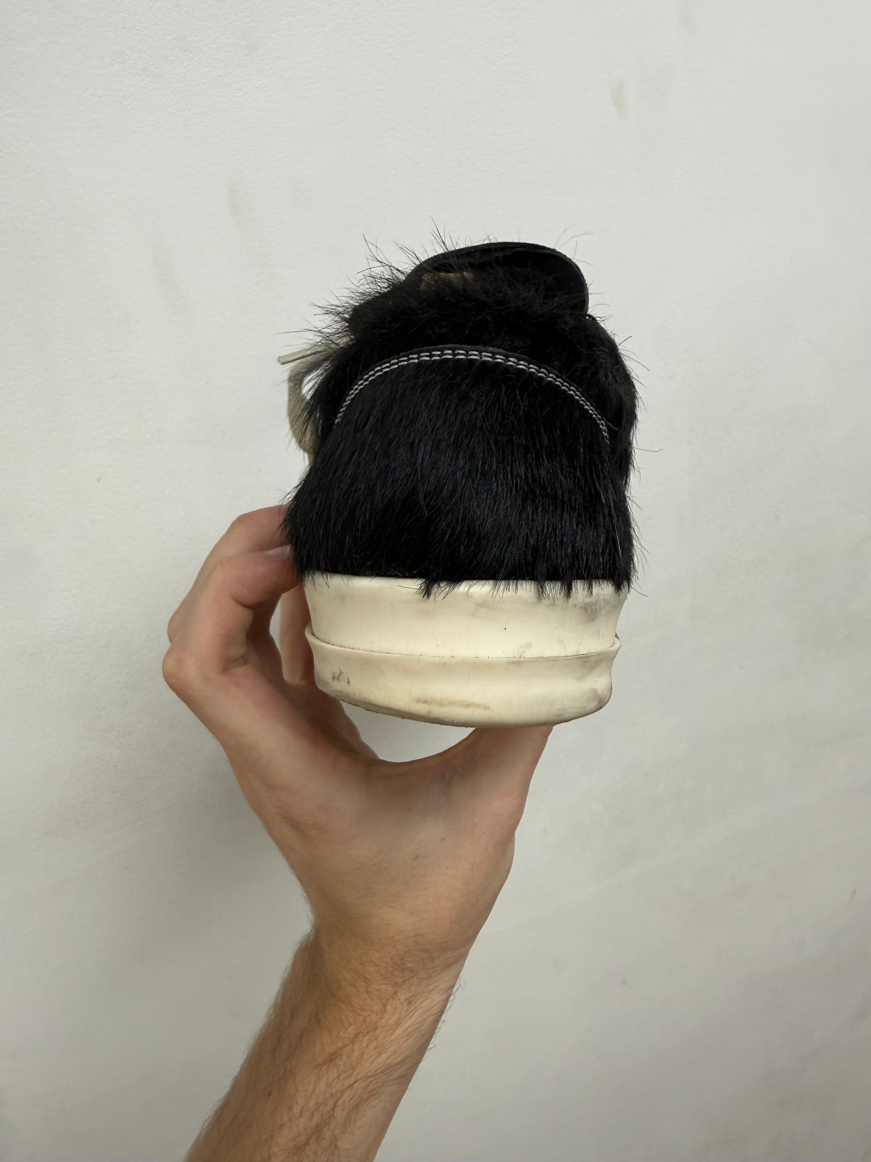 Rick Owens Ponyhair Vintage Low Sneakers
