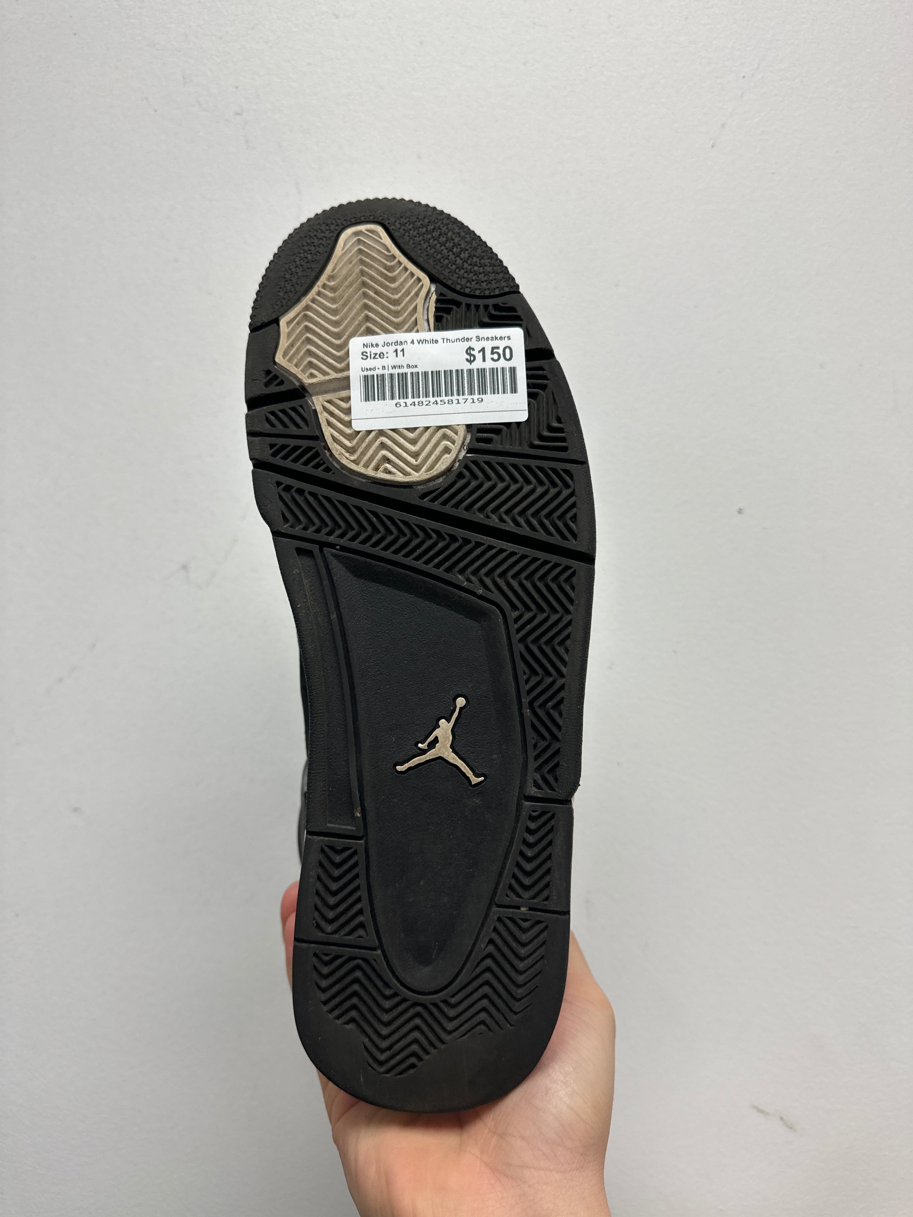 Nike Jordan 4 White Thunder Sneakers