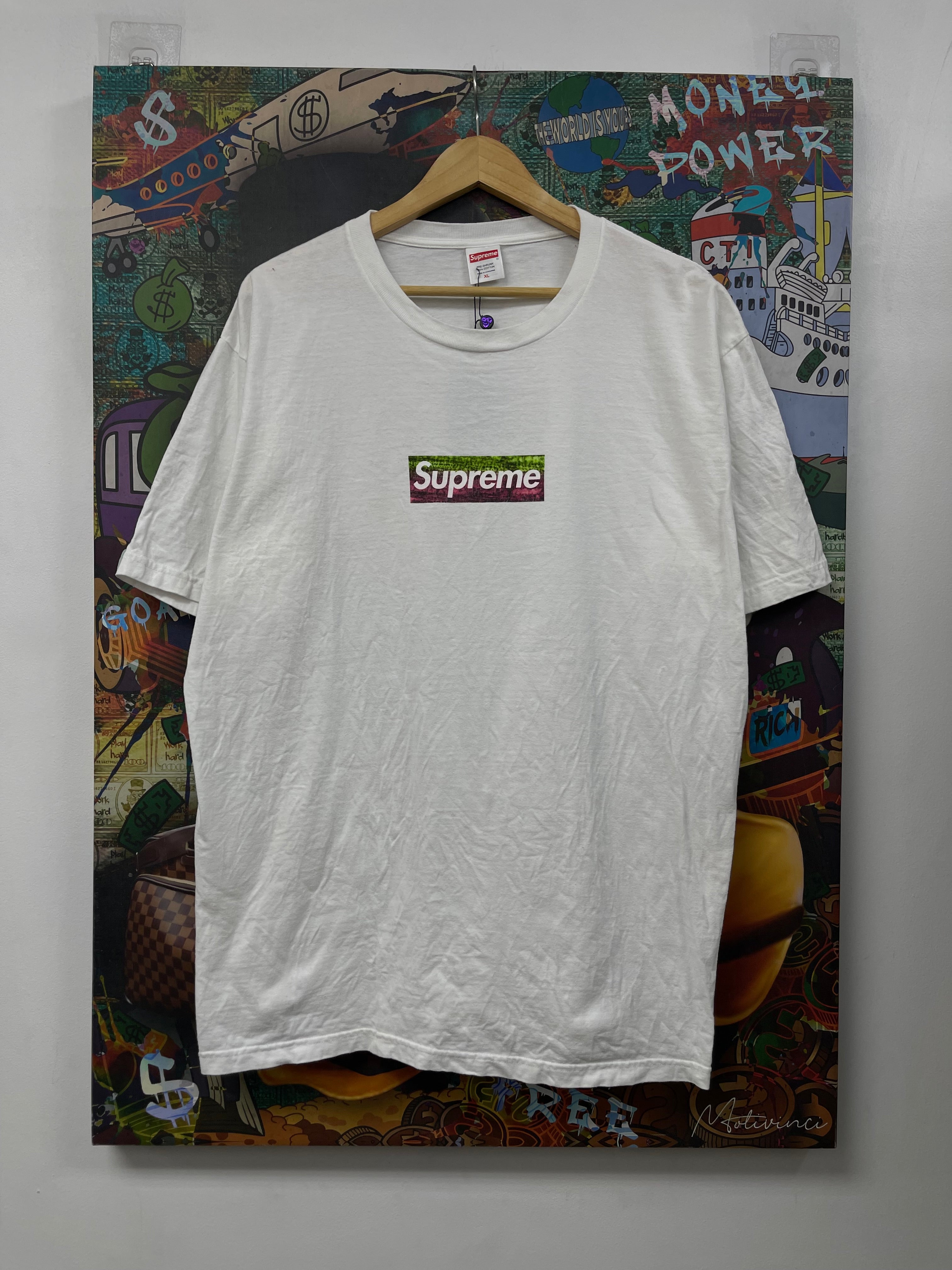 Supreme LA Relief Box Logo Tee