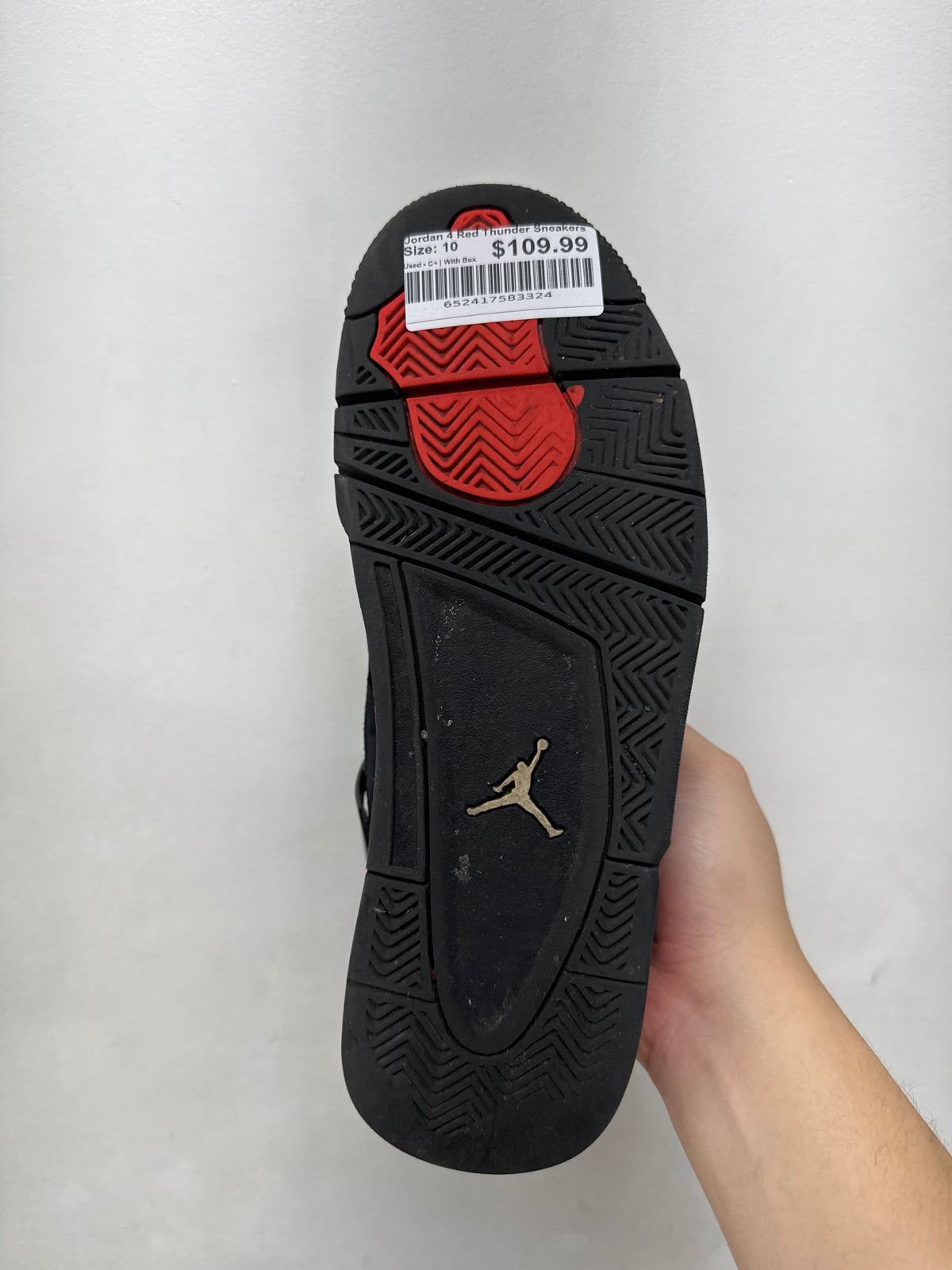 Jordan 4 Red Thunder Sneakers