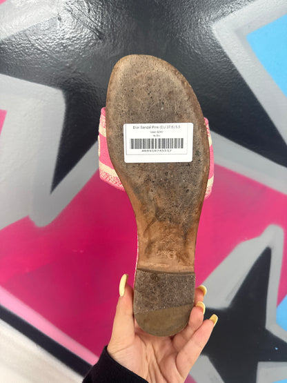 Dior Sandal Pink (EU 37.5) Used No Box