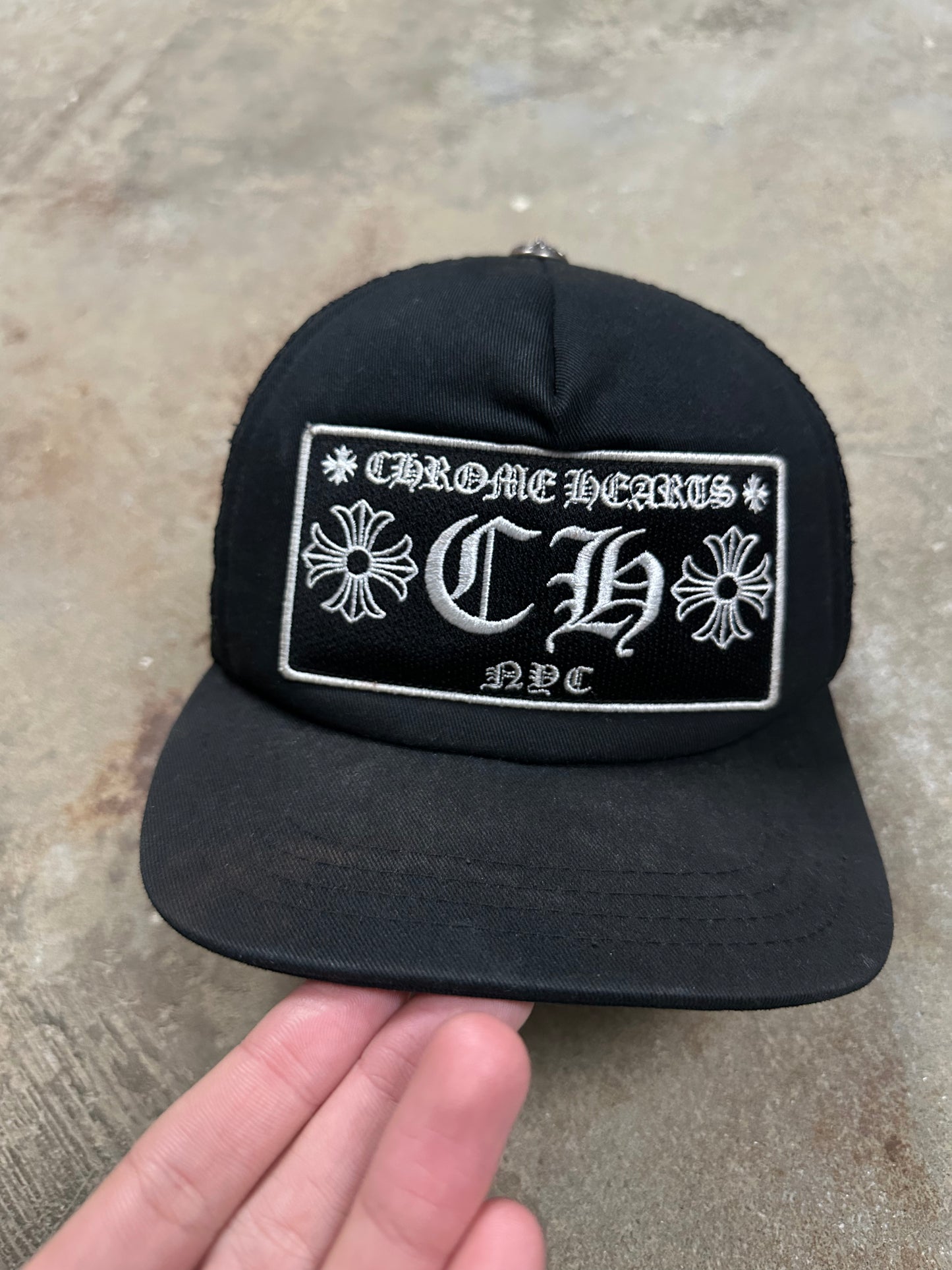 Chrome Hearts CH NYC Trucker Used OSFM