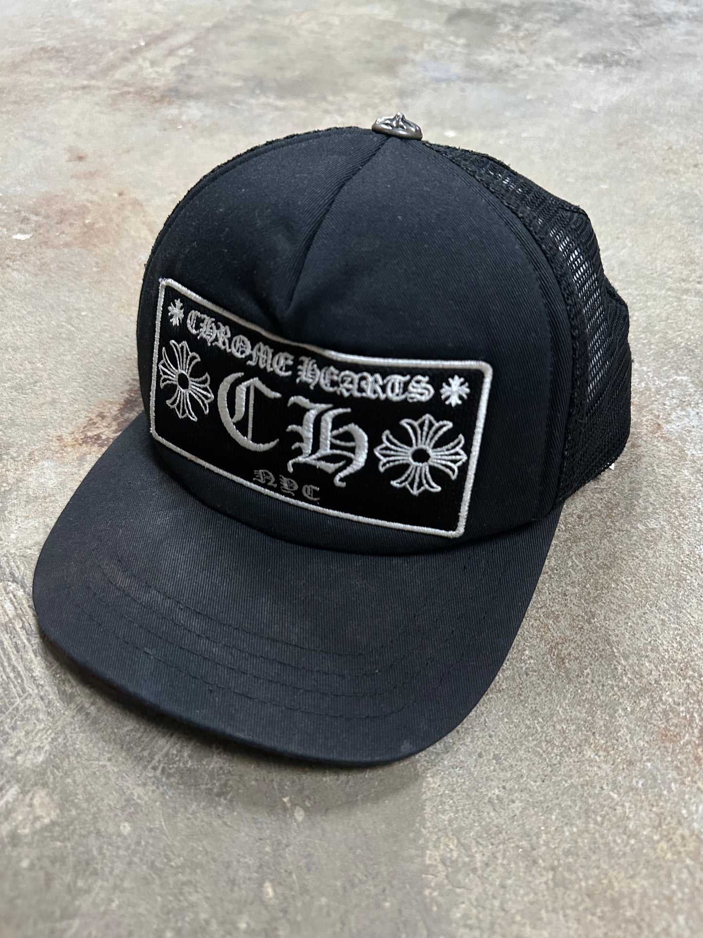 Chrome Hearts CH NYC Trucker Used OSFM