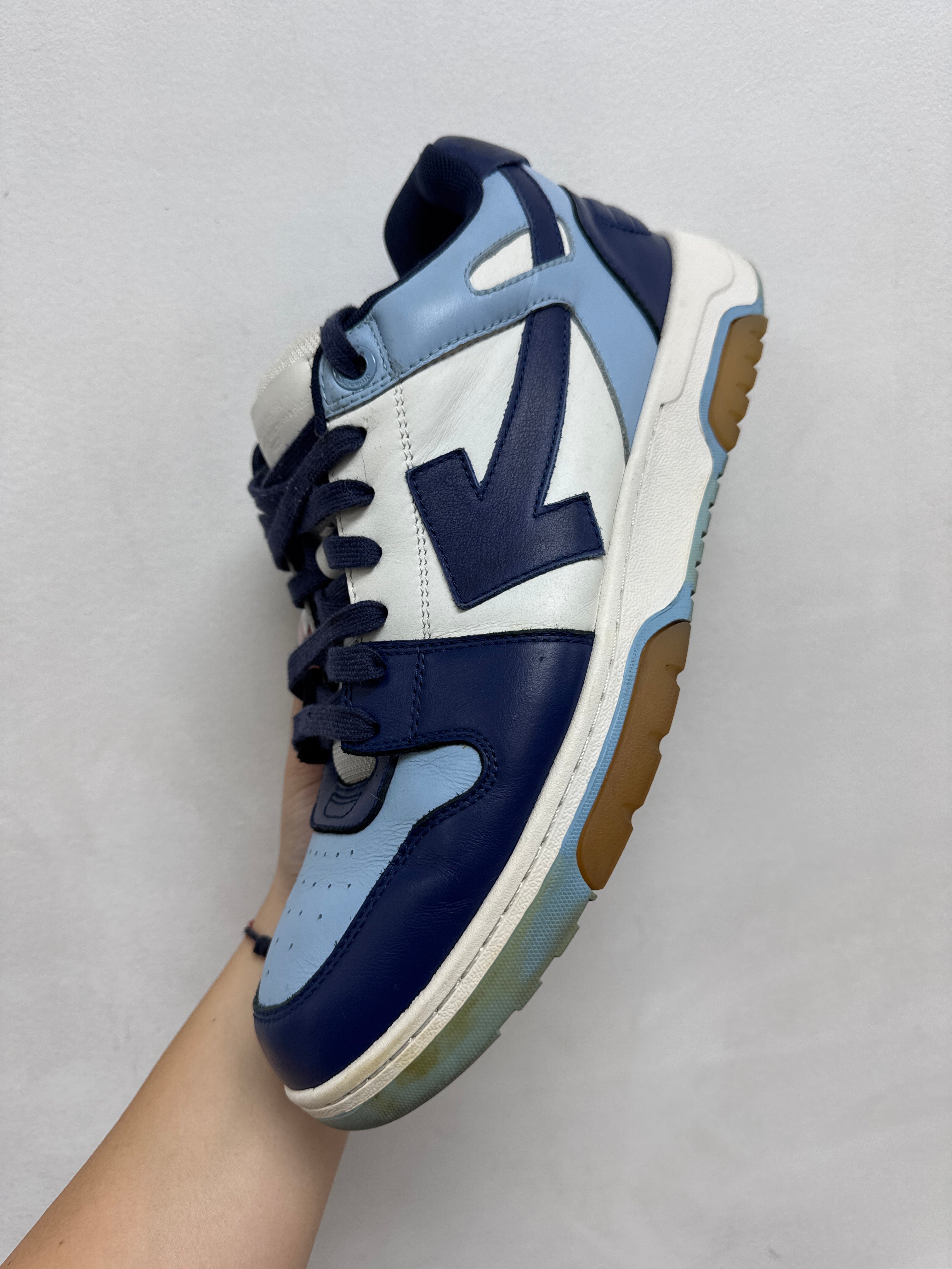Off White Obsidian Out Of Office Sneakers