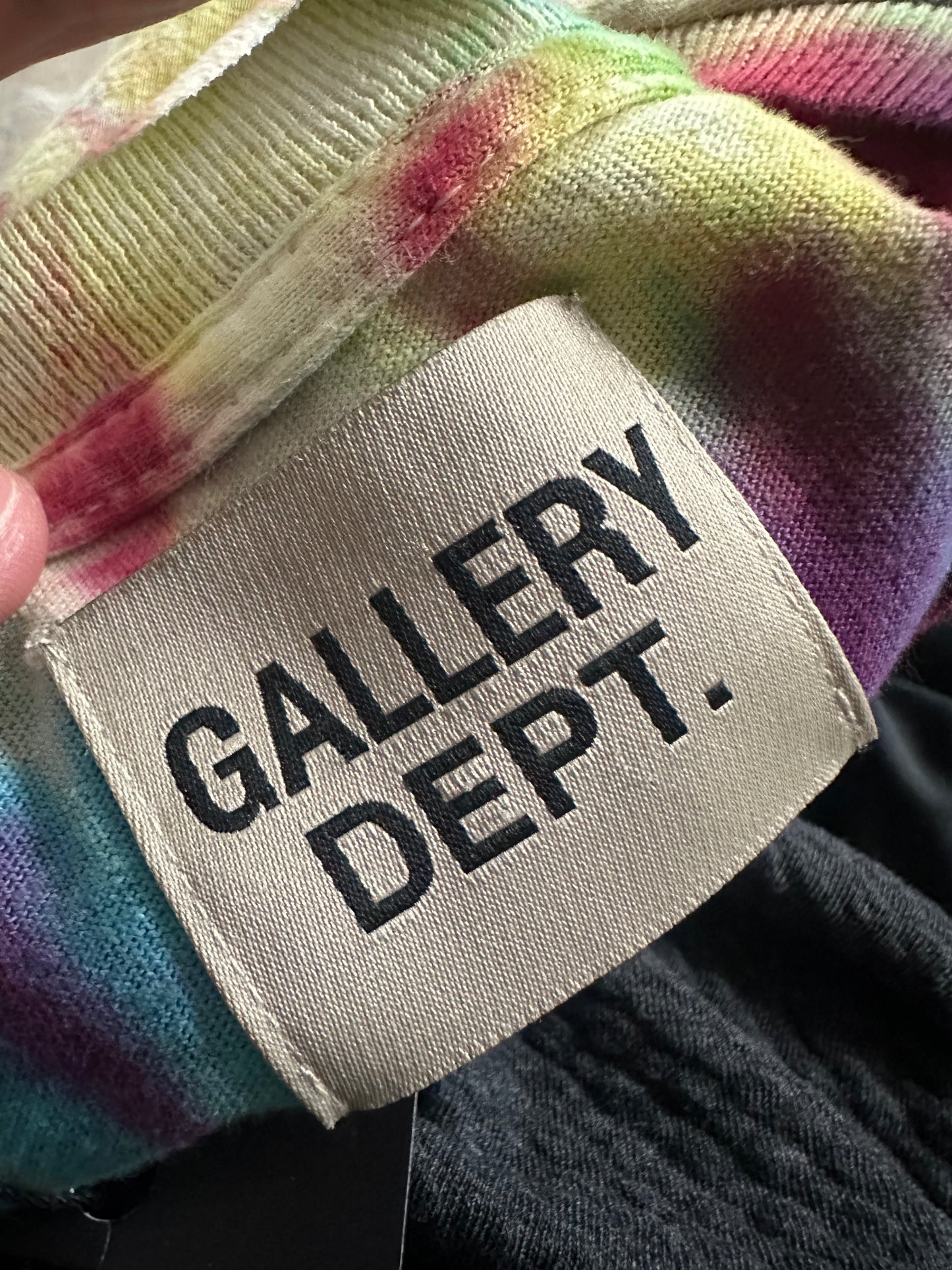 Gallery Dept Tie Dye Freak Show Tee Used Medium