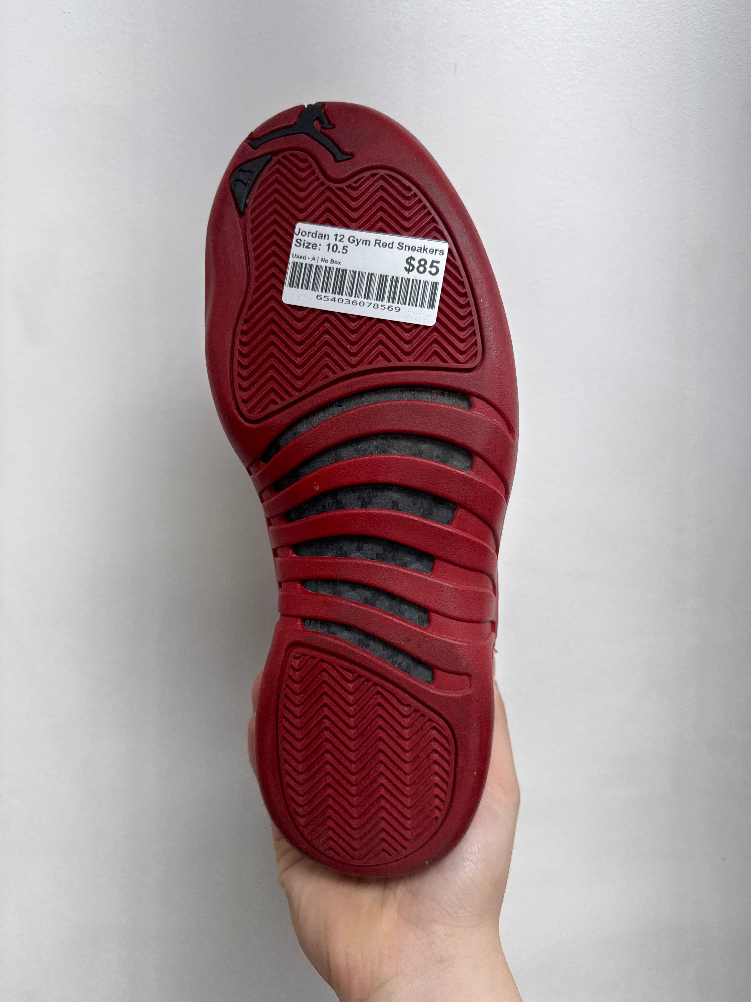 Jordan 12 Gym Red Sneakers