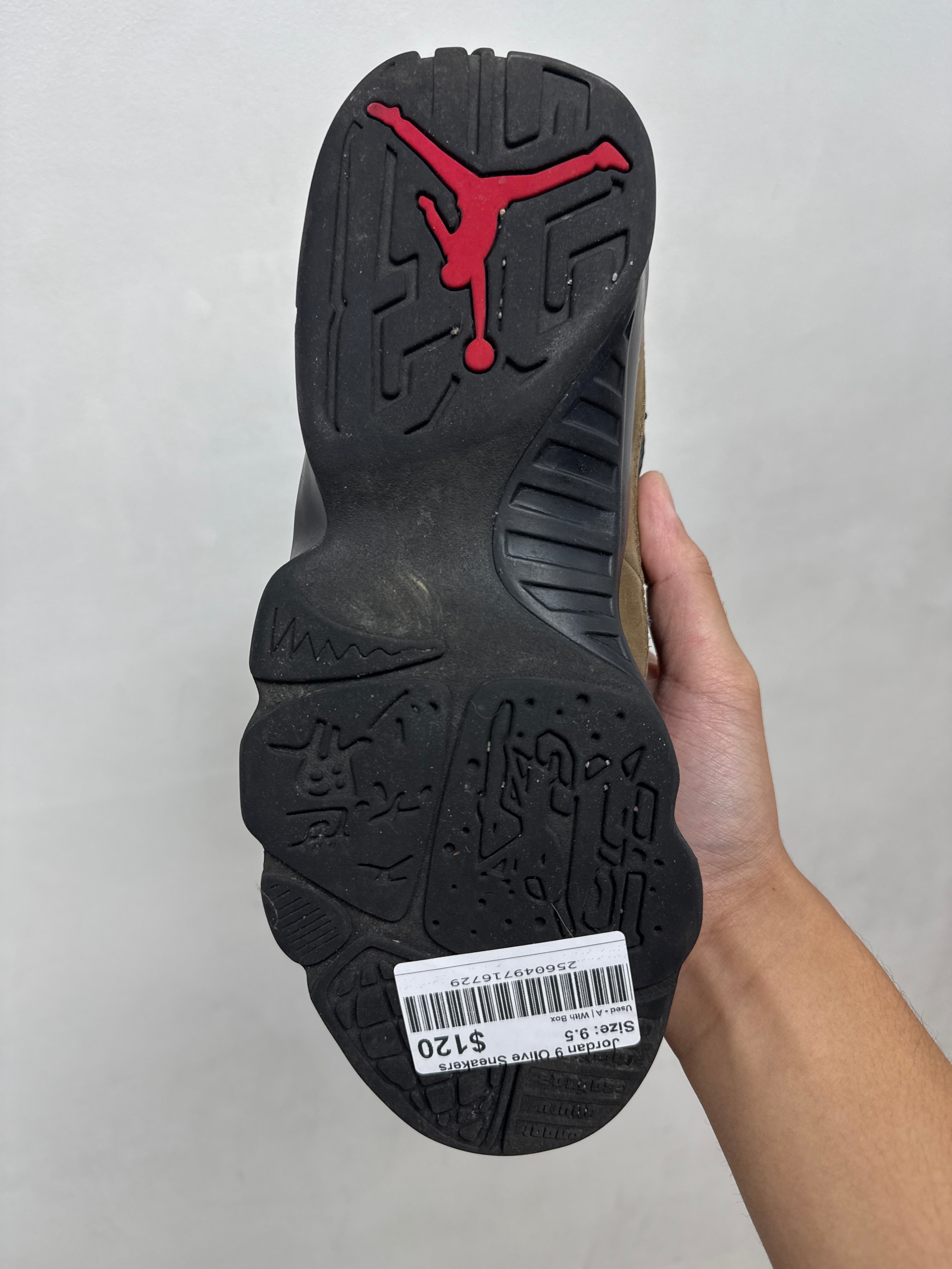 Jordan 9 Olive Sneakers