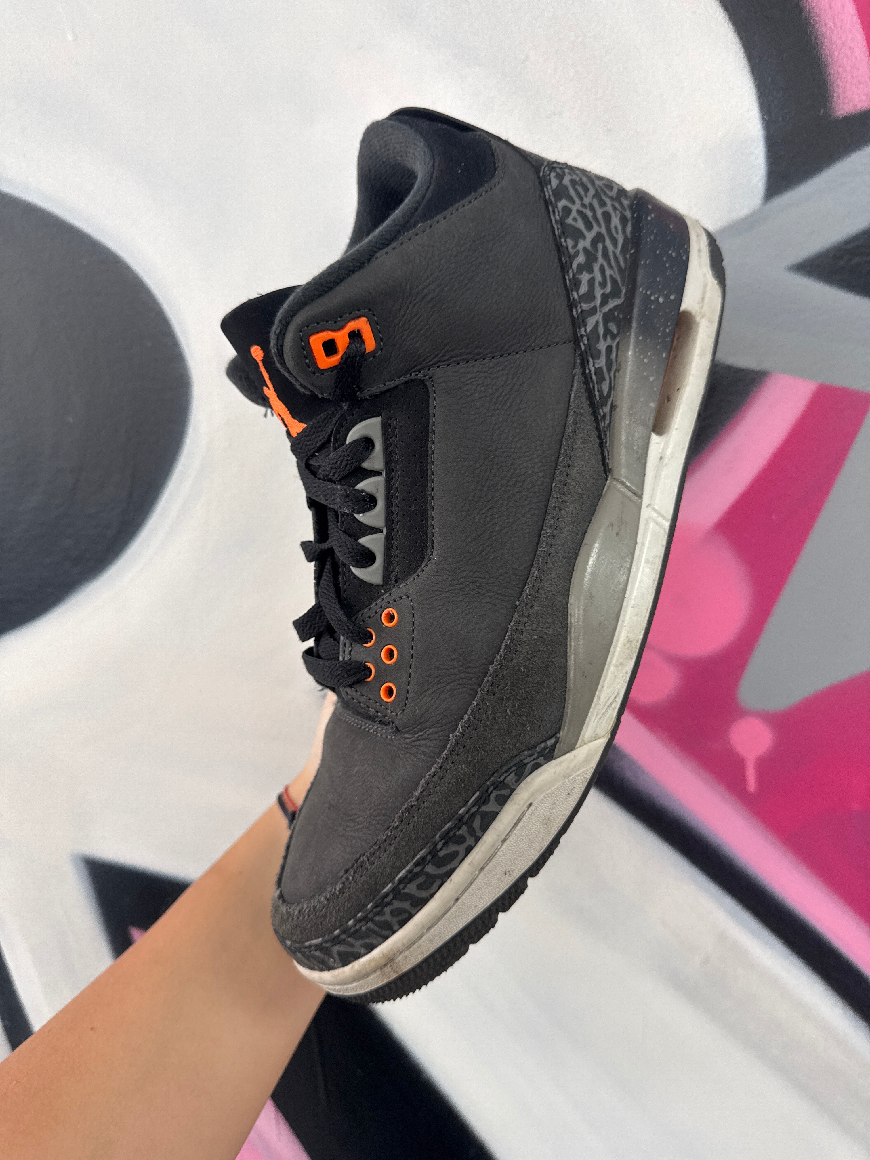 Jordan 3 Fear Used No Box