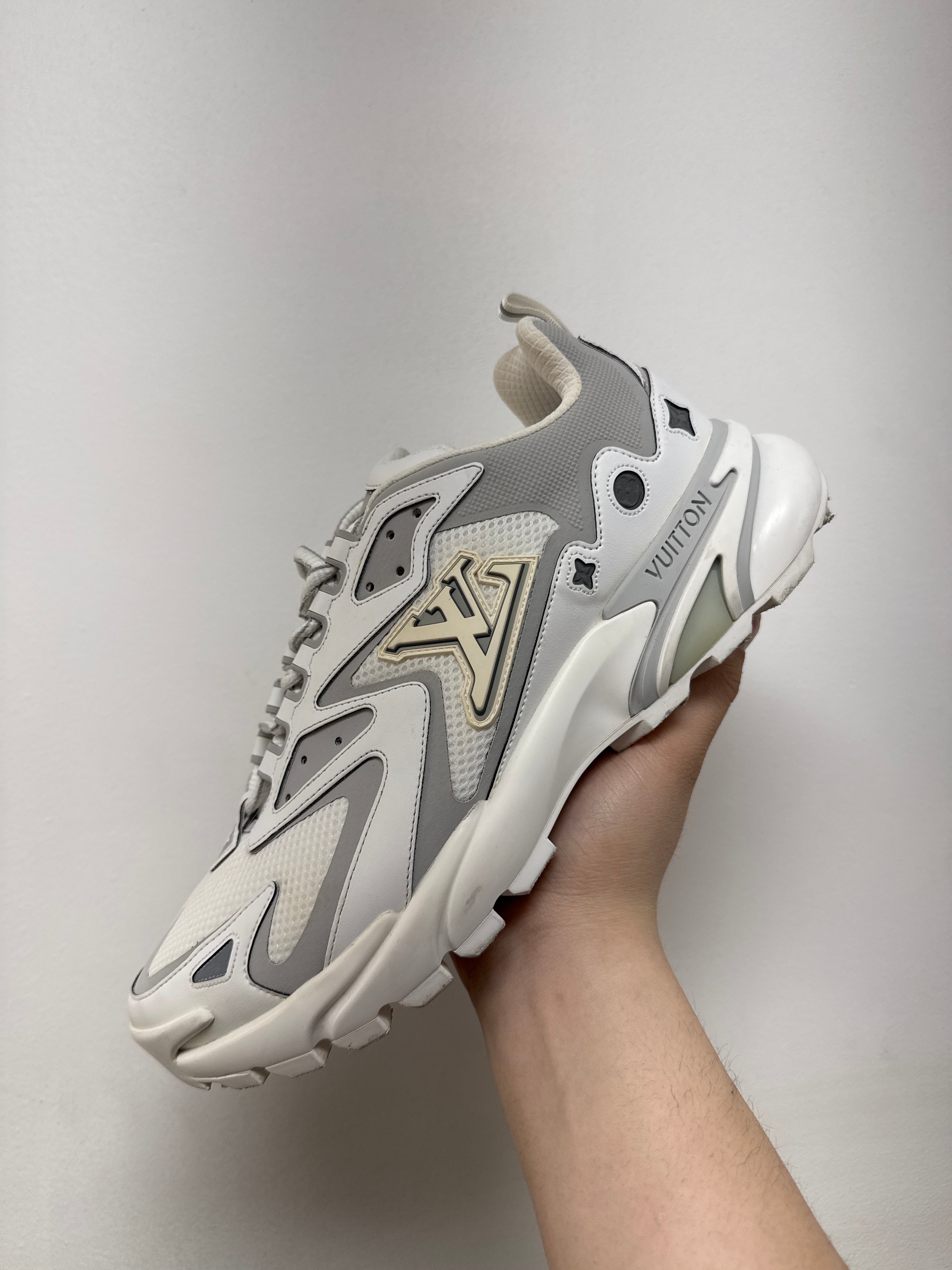 Louis Vuitton White Tactical Sneakers