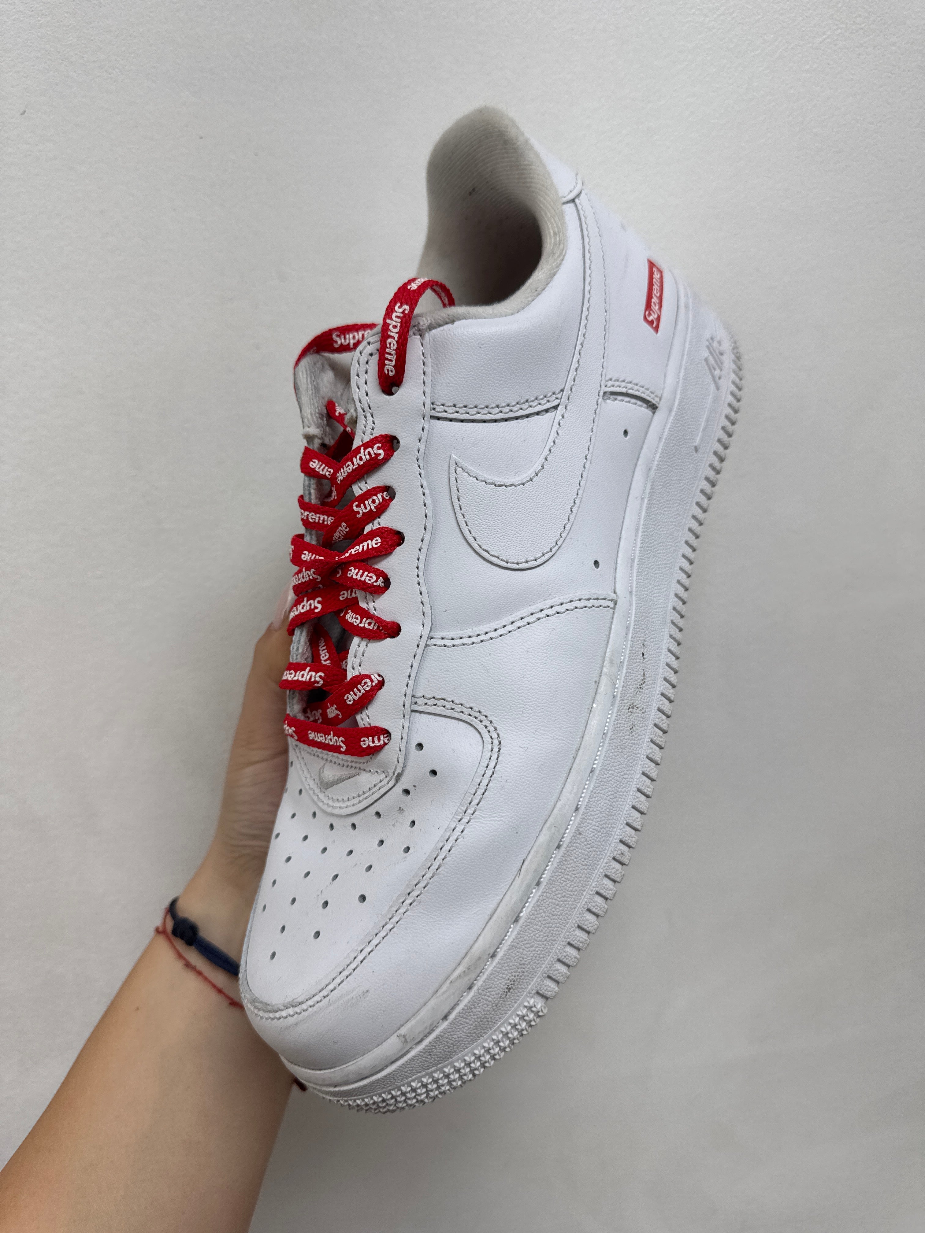 Nike Supreme AF1 White Sneakers