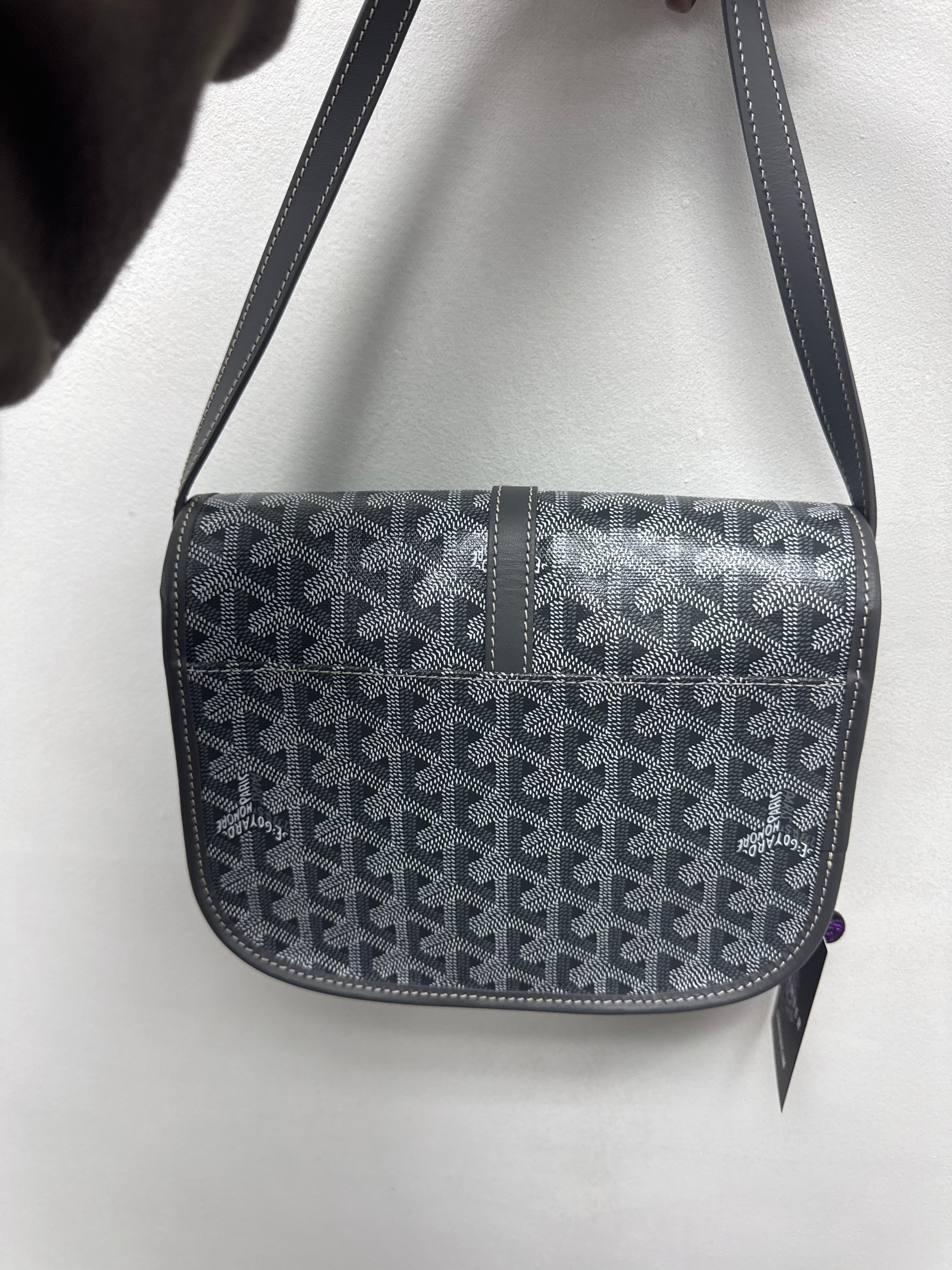 Goyard Belvedere Grey PM Bag