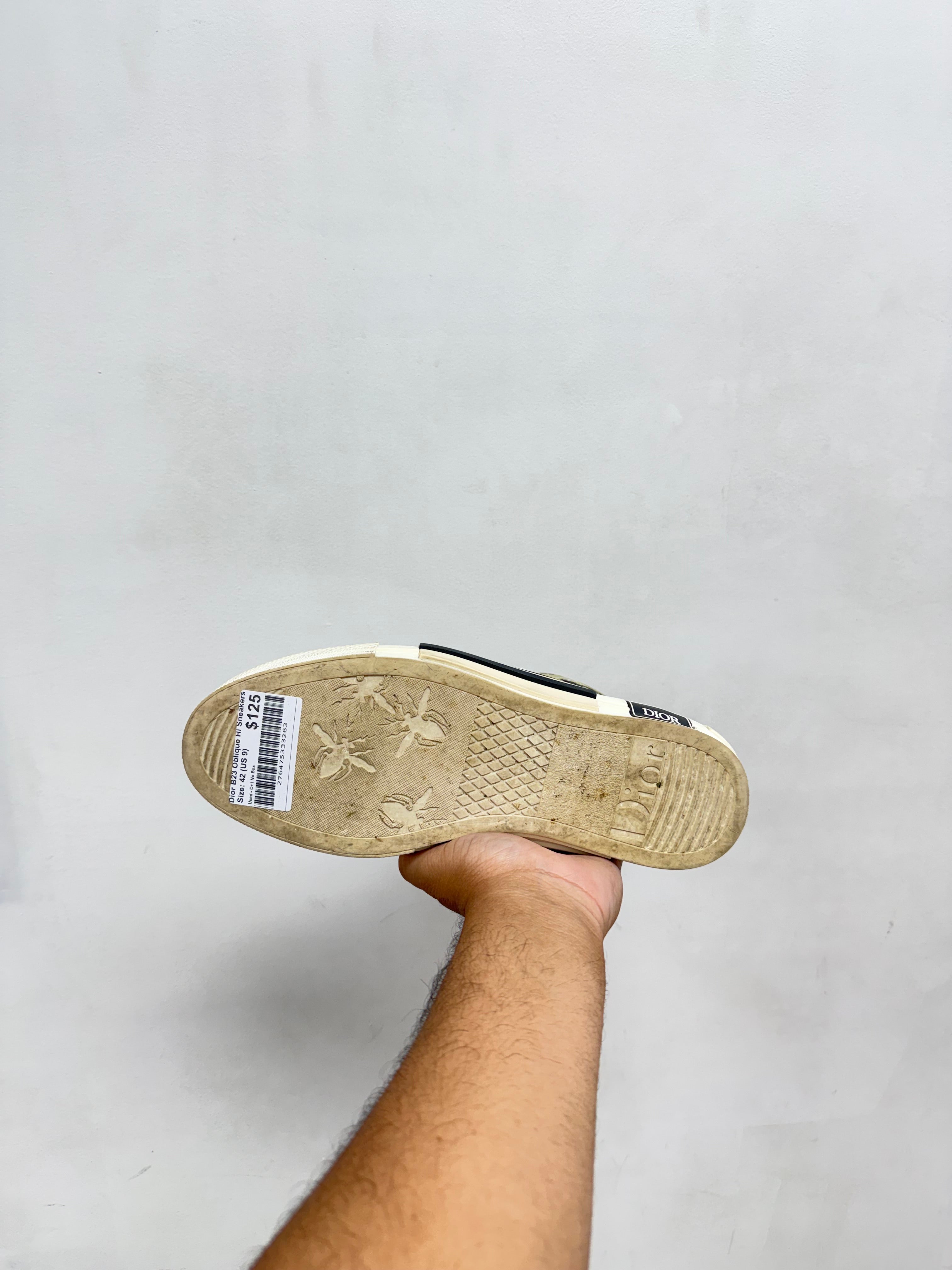 Dior B23 Oblique Hi Sneakers
