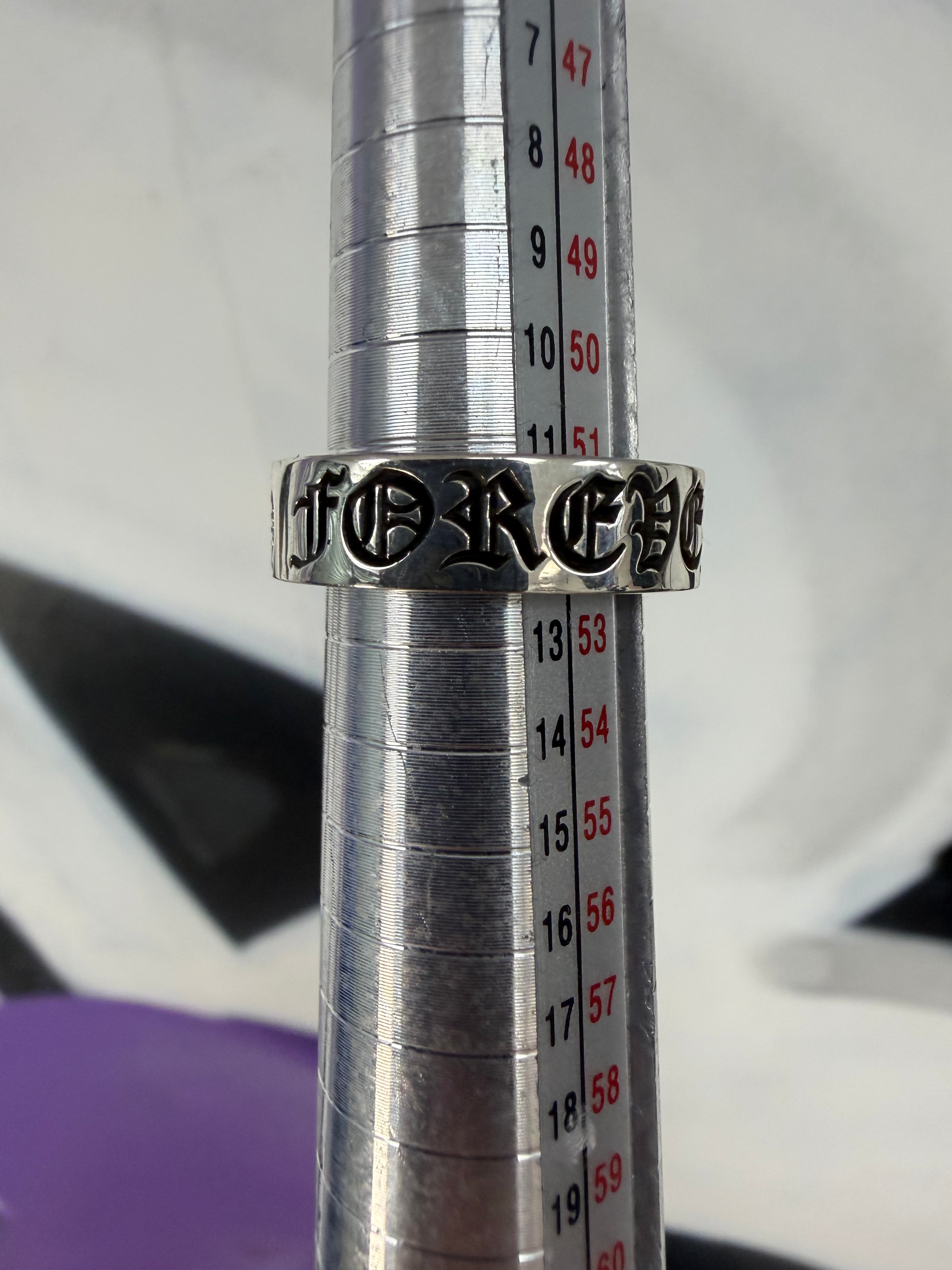 Chrome Hearts NY Forever 6MM Spacer Ring Ring