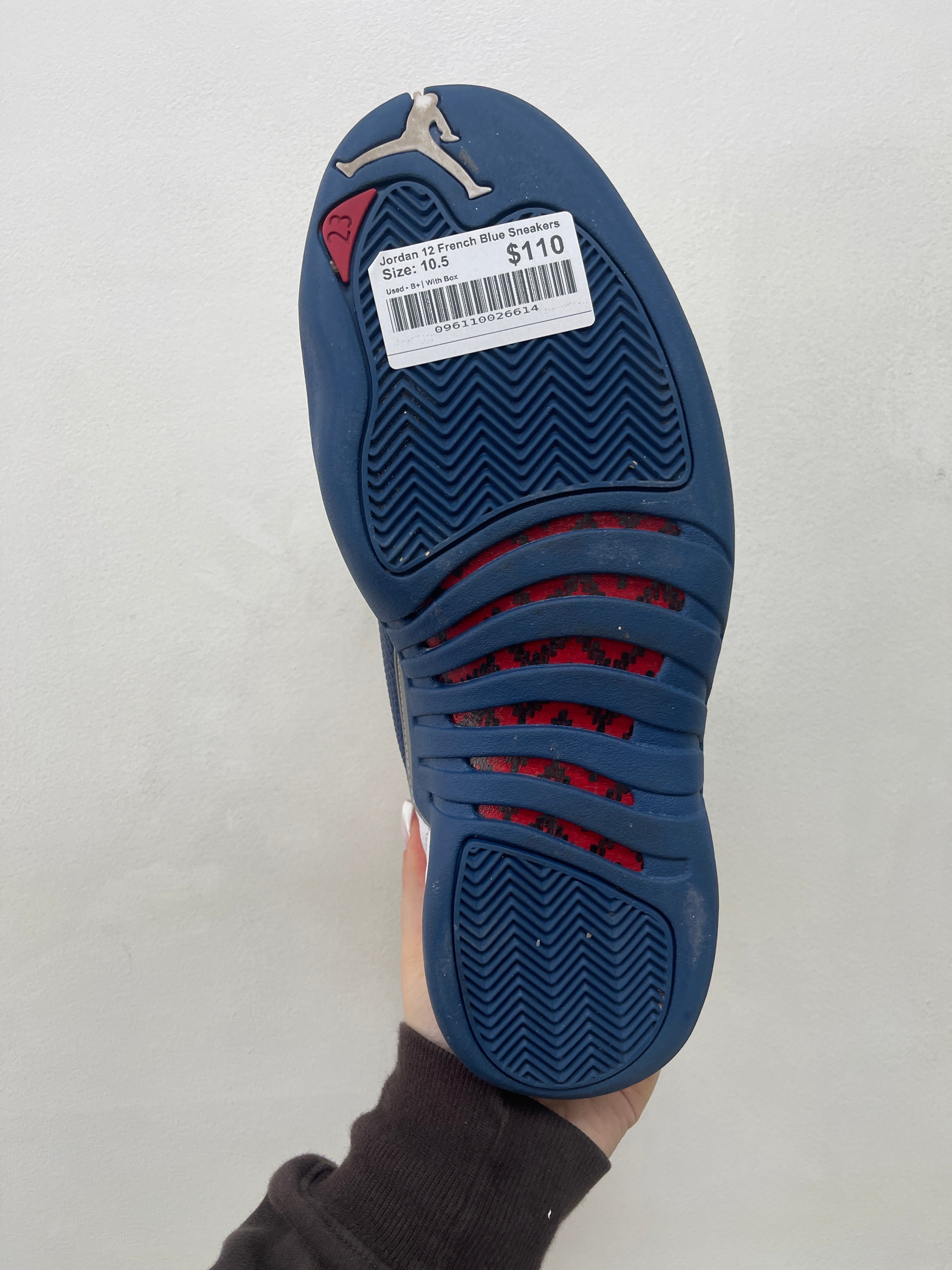 Jordan 12 French Blue Sneakers