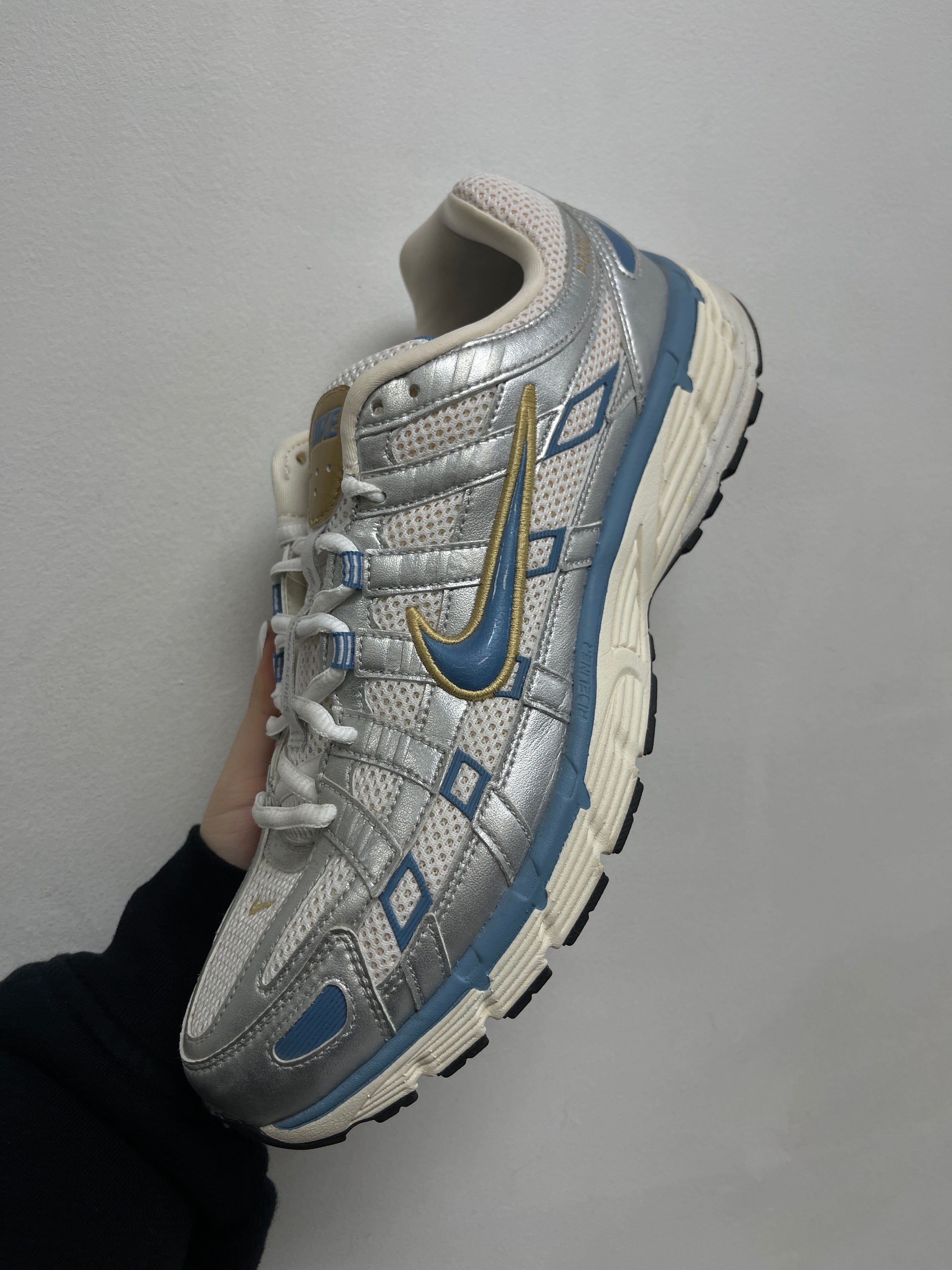 Nike P-6000 Silver Agean Storm Sneakers