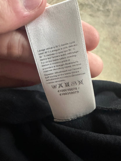 Lanvin Curb Skate Tee Black Cream Used Small