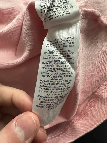Casablanca Tennis Club Tee Pink Multi Used XL