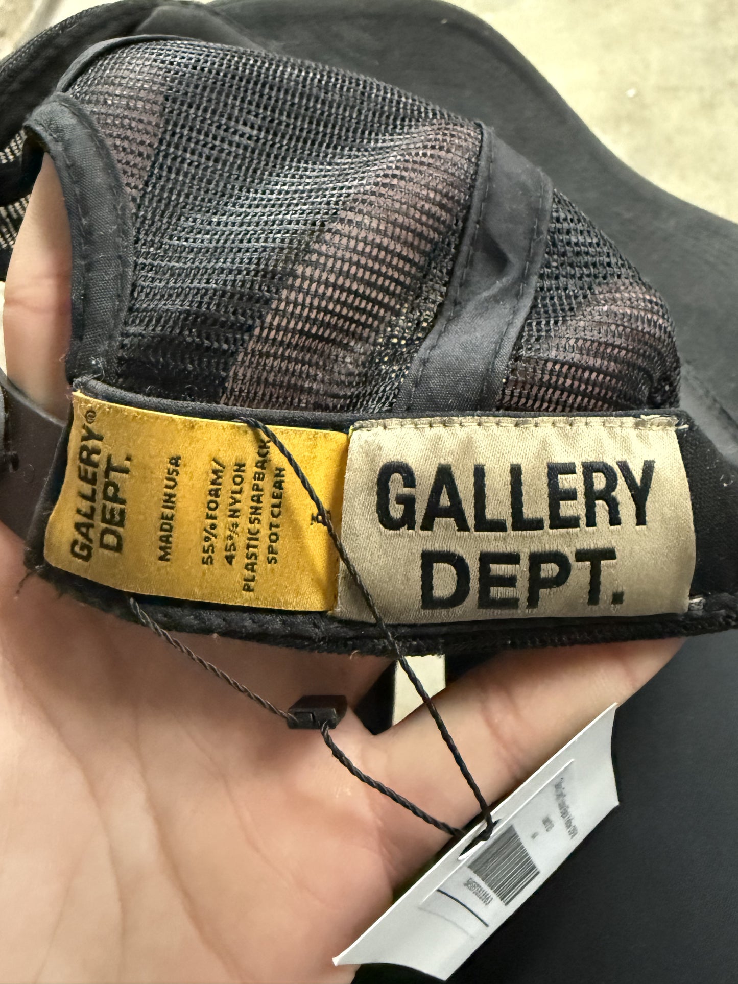 Gallery Dept Trucker Black Yellow Used OSFM