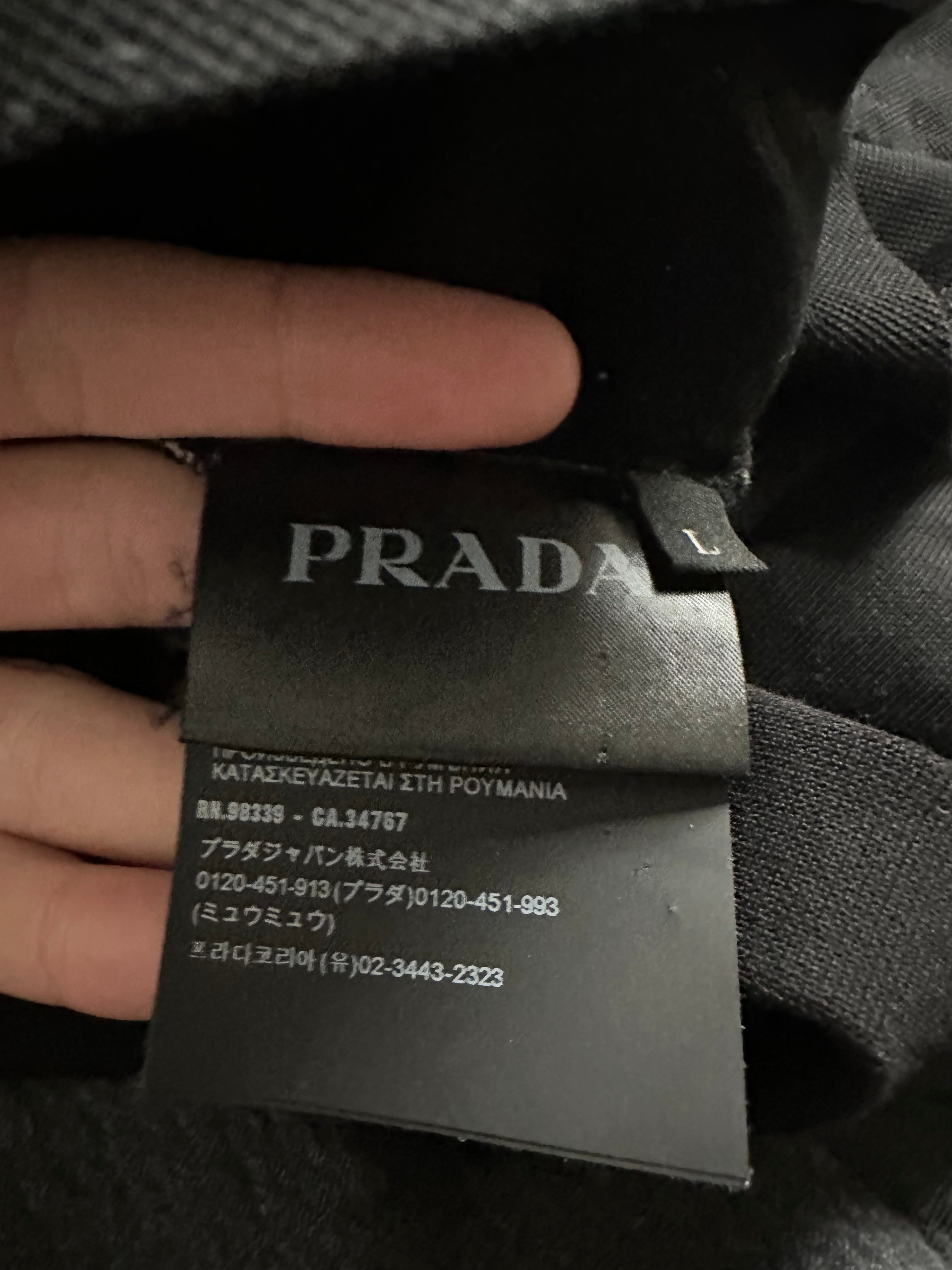 Prada Weight Tee Used Large
