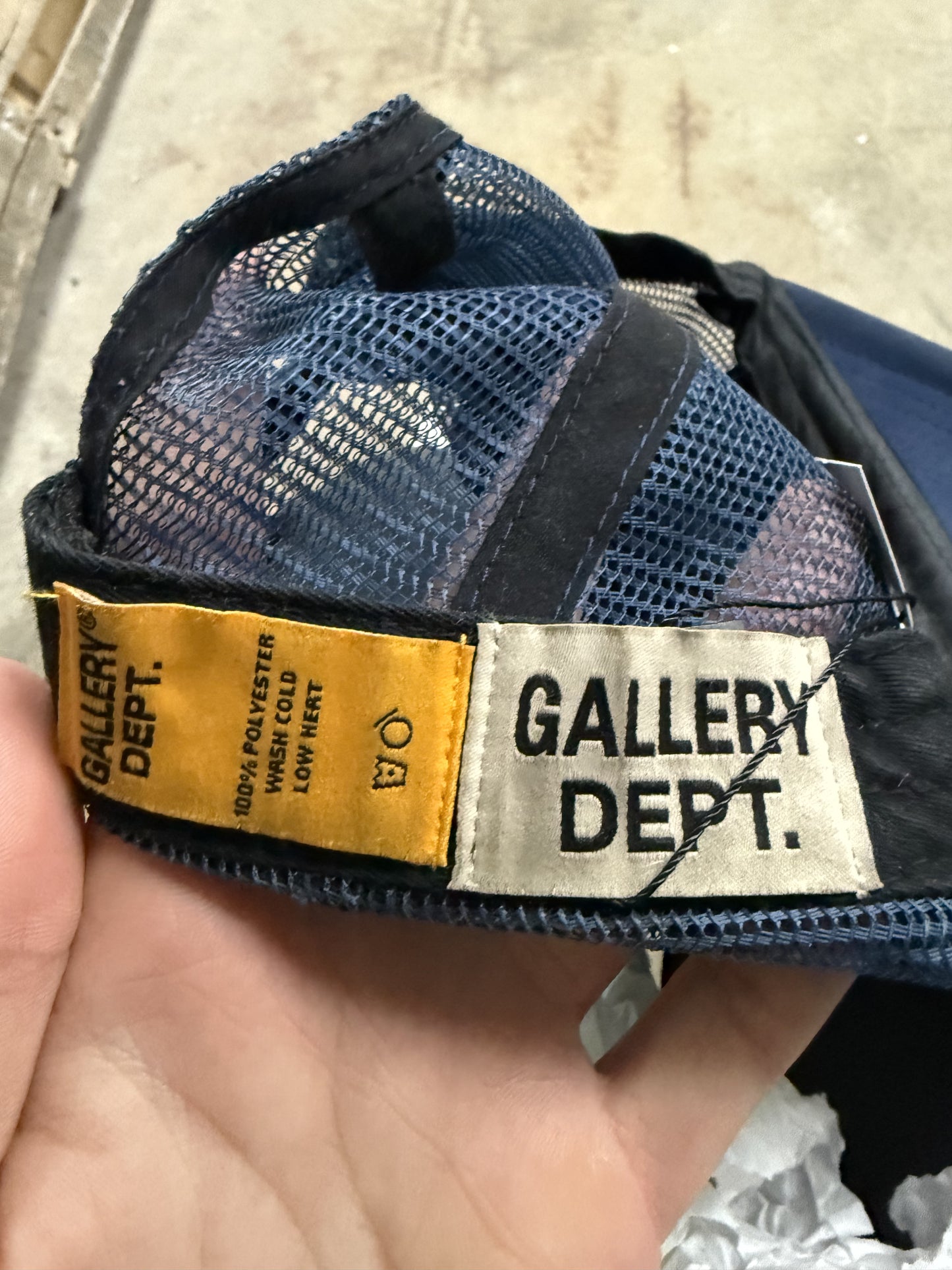 Gallery Dept Trucker Navy Used OSFM