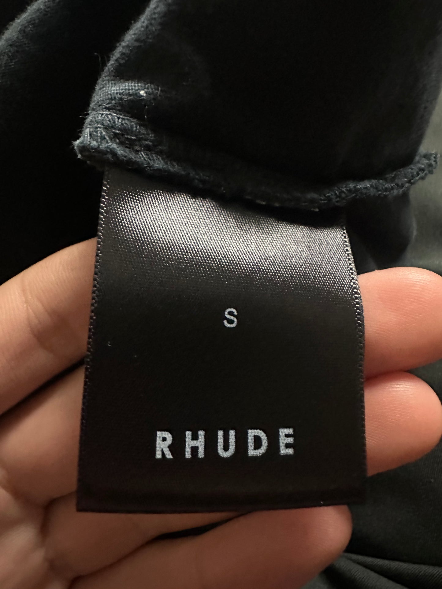 Rhude Big Logo T Shirt Used Small