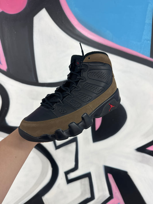 Jordan 9 Olive Used With Box