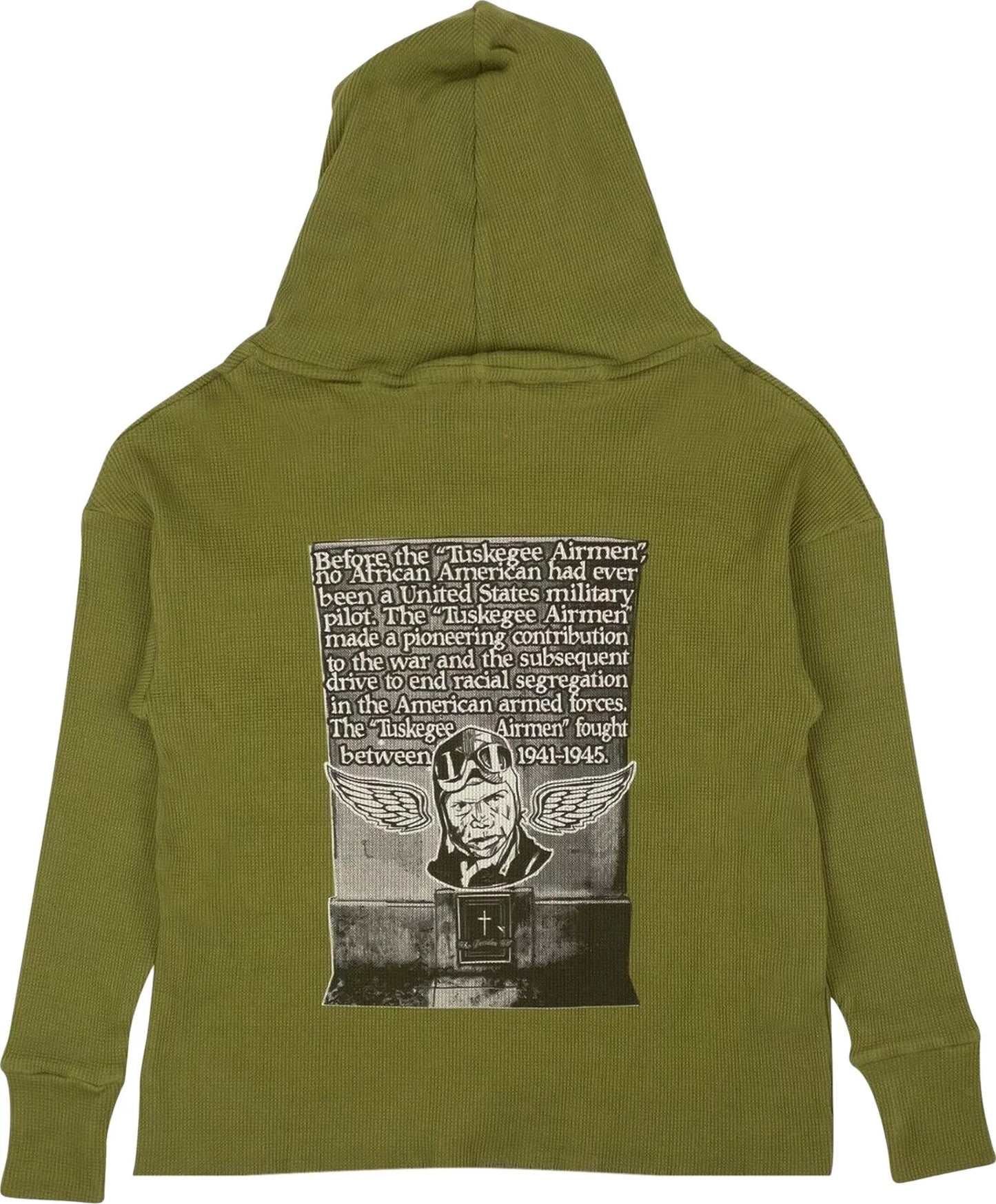 WDW x Barriers Thermal Hoodie Olive