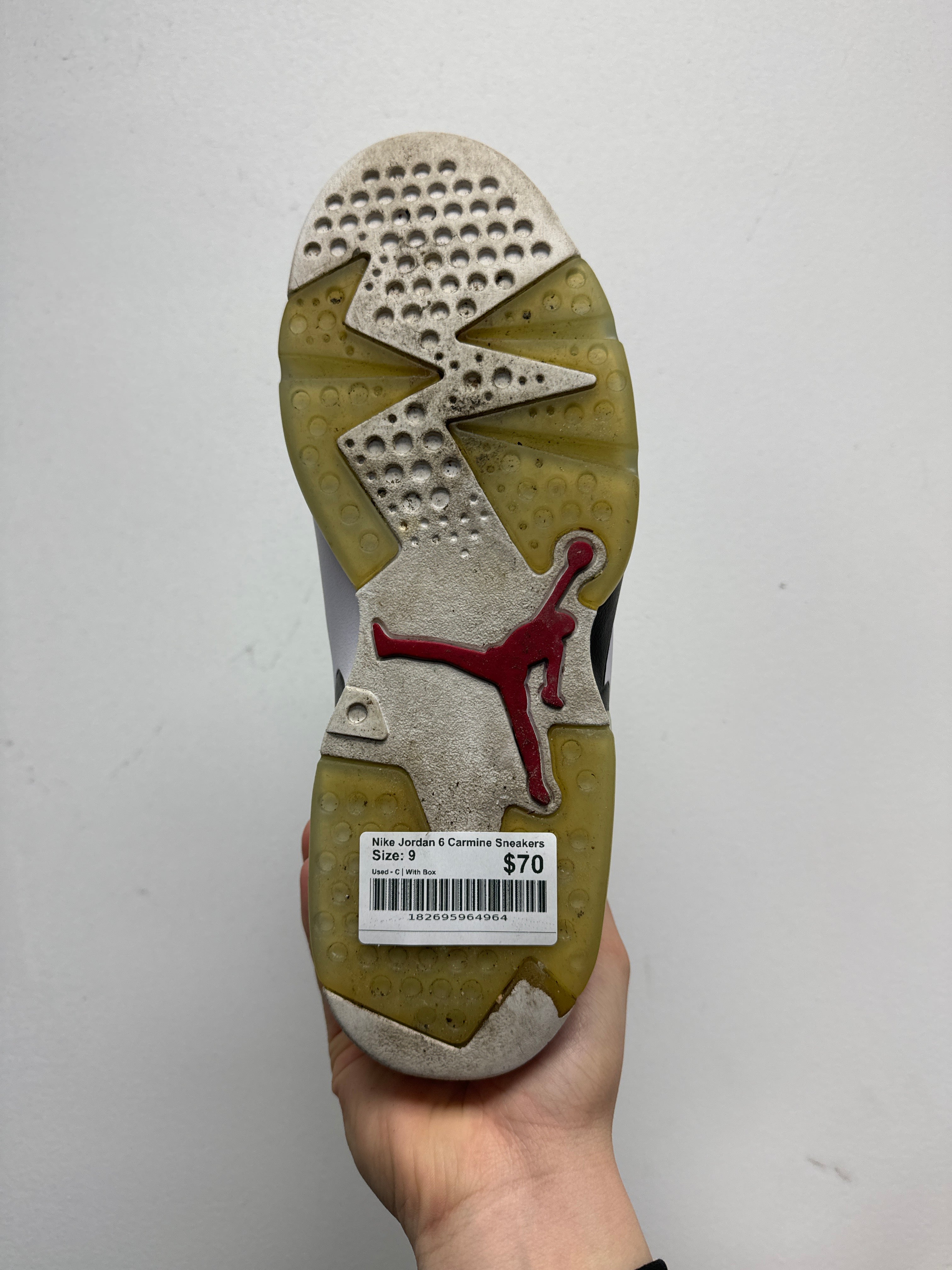 Nike Jordan 6 Carmine Sneakers